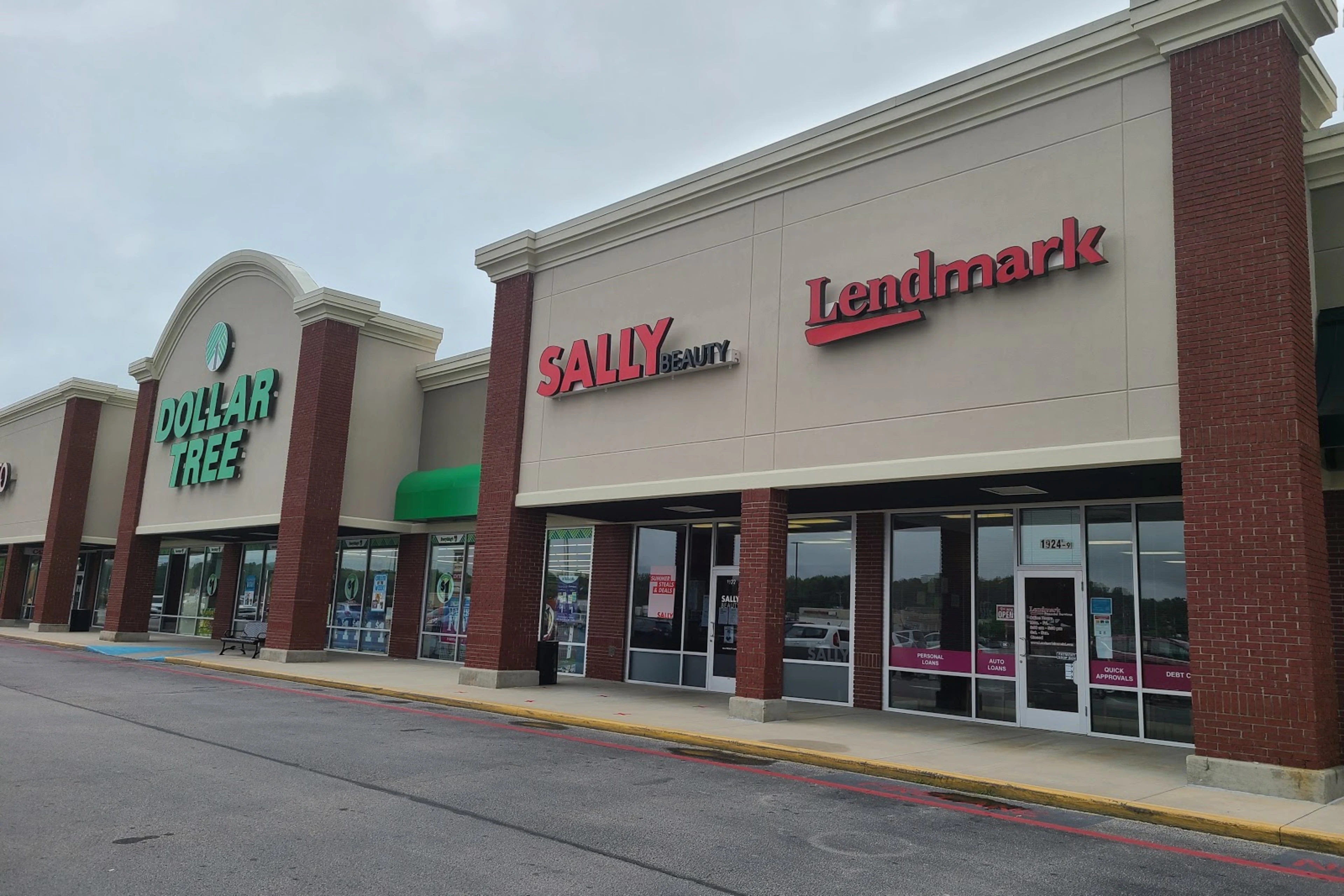 Exterior view of the branch location.