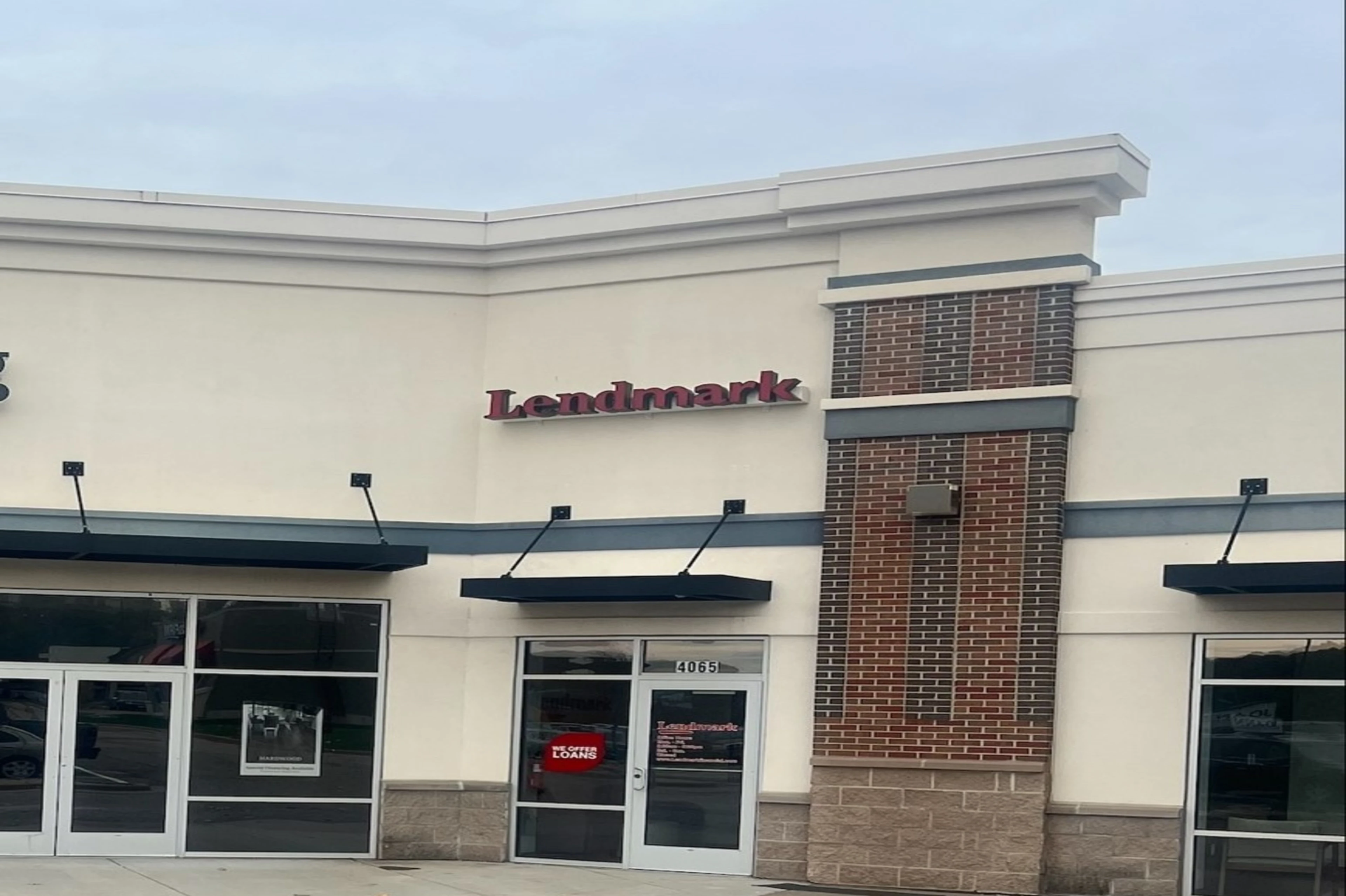 Exterior view of the branch location.