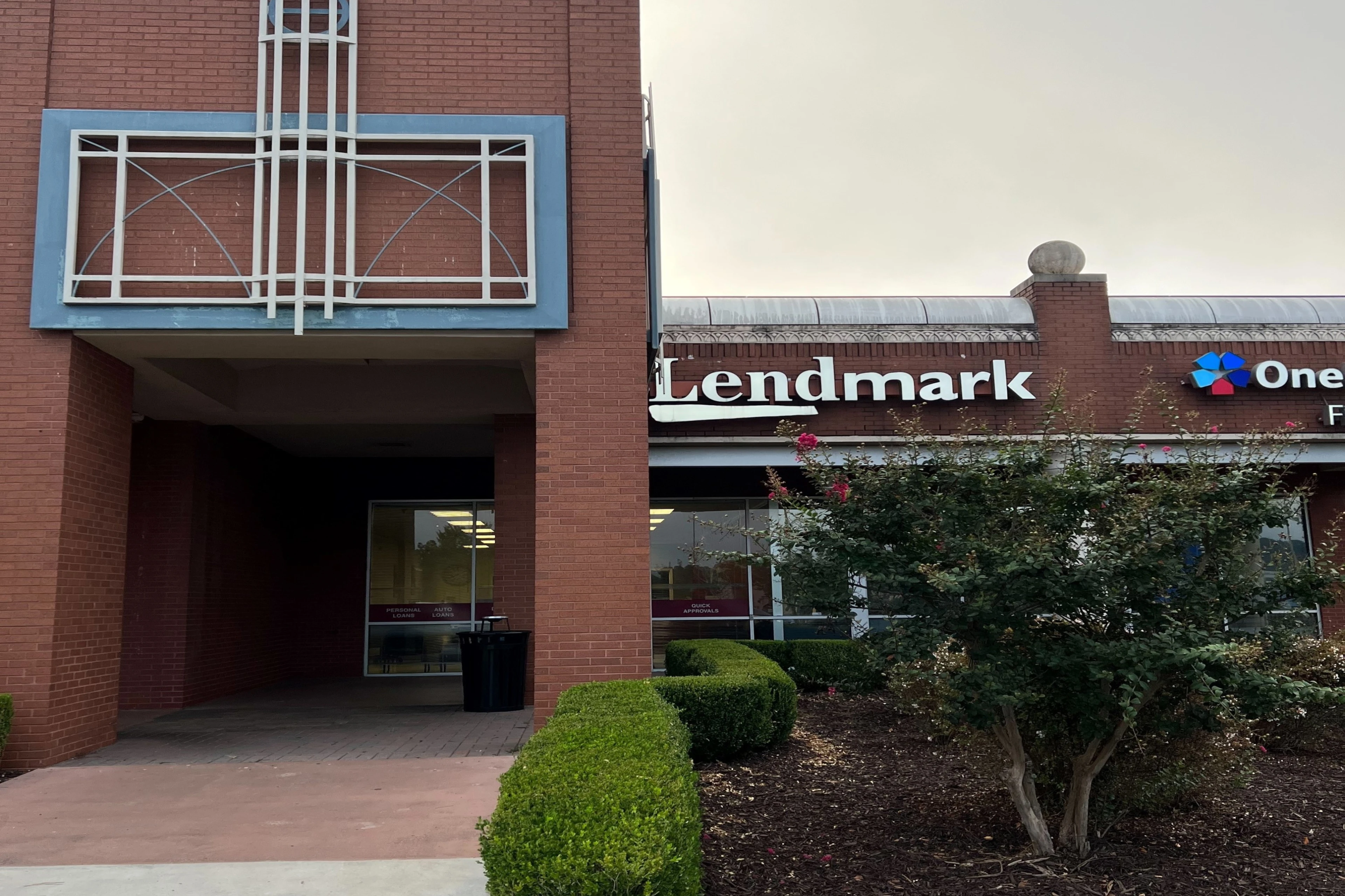 Exterior view of the branch location.