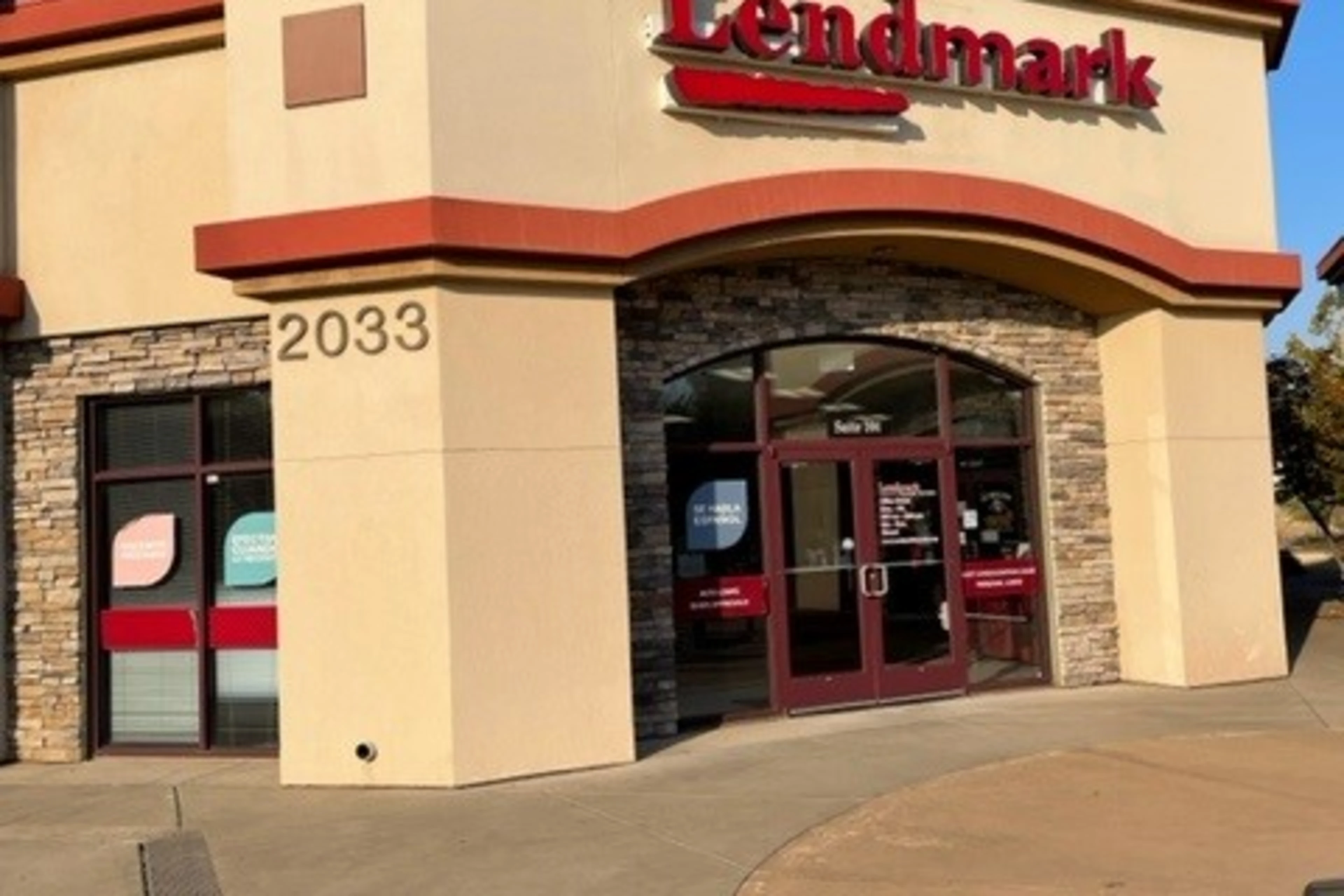 Exterior view of the branch location.