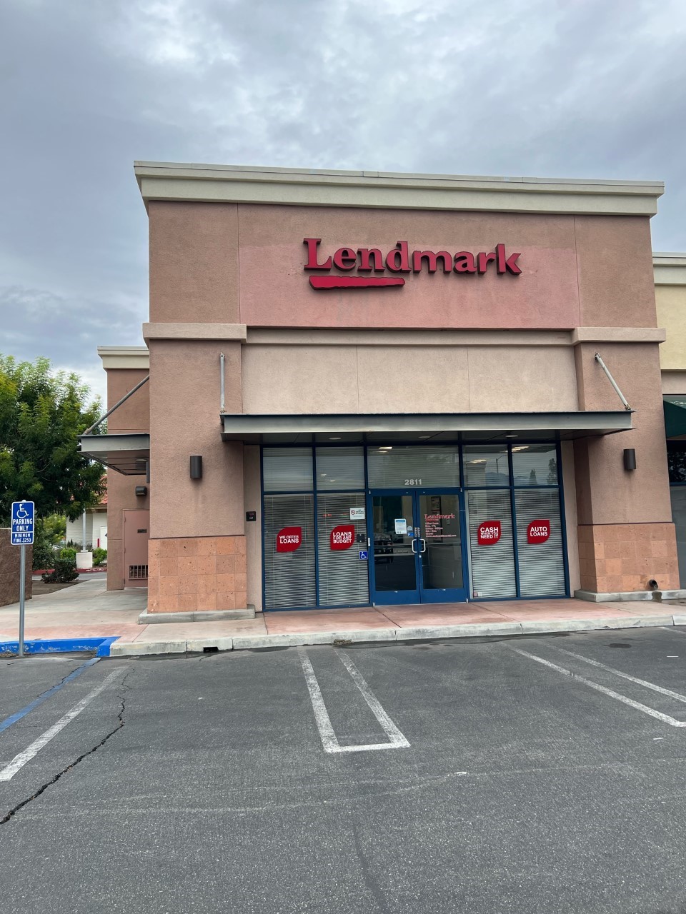 Exterior view of the branch location.