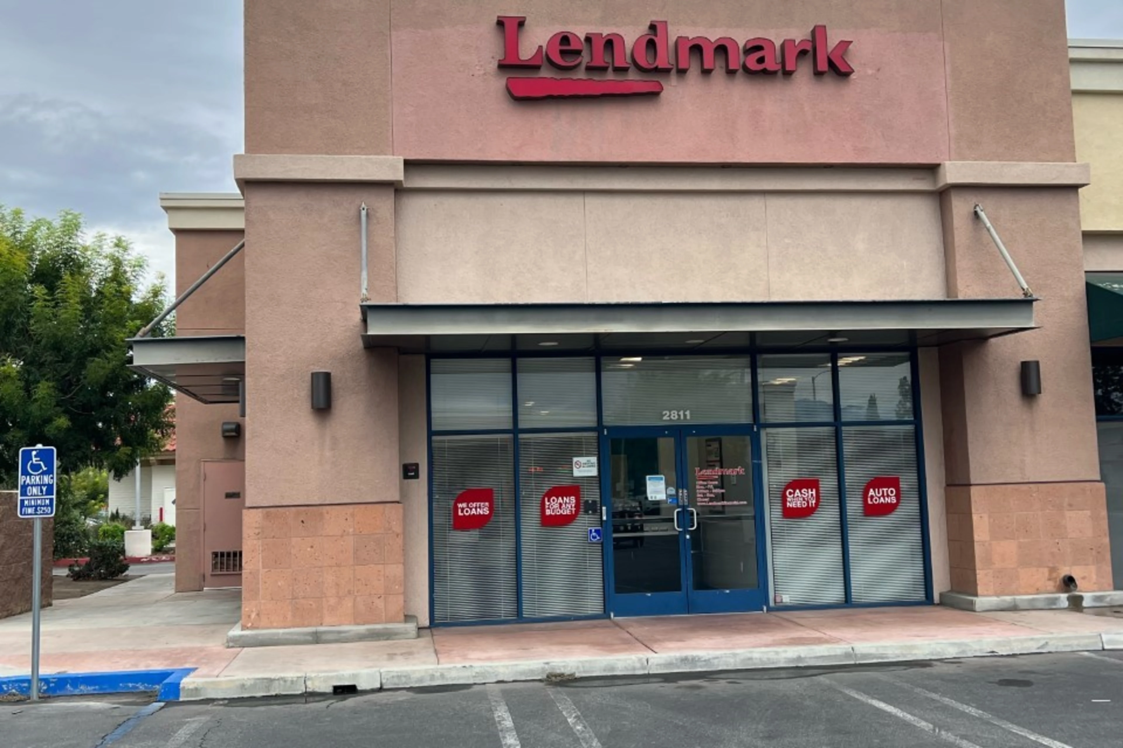 Exterior view of the branch location.