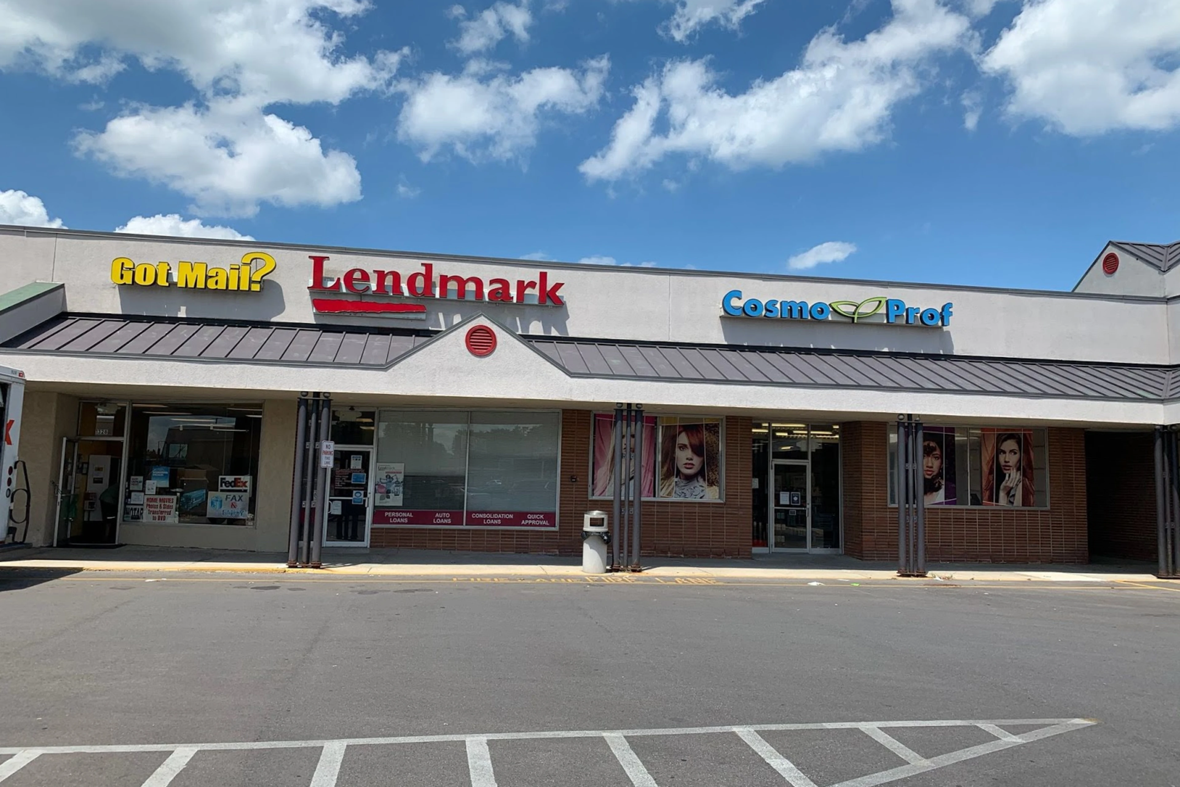 Exterior view of the branch location.