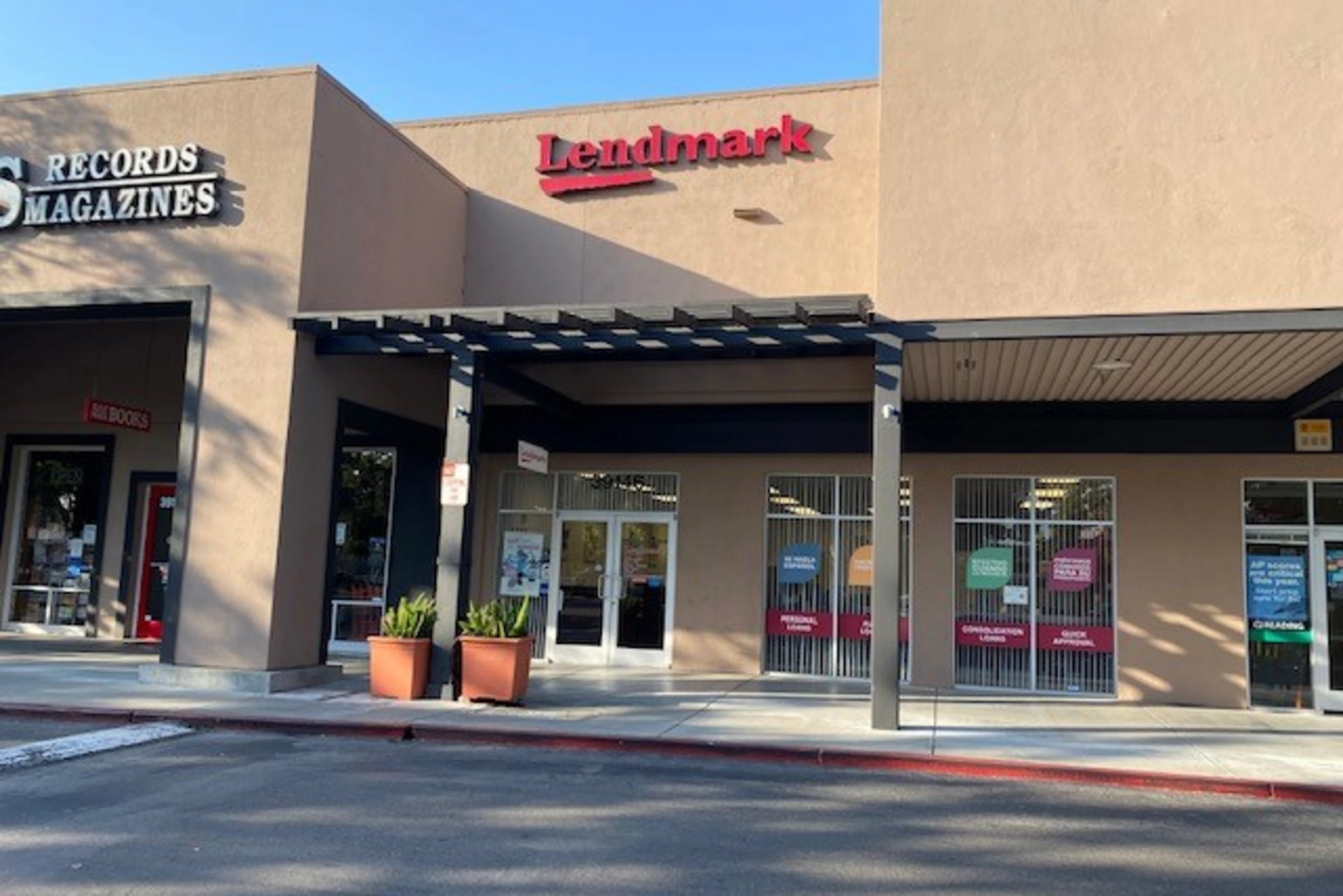 Exterior view of the branch location.