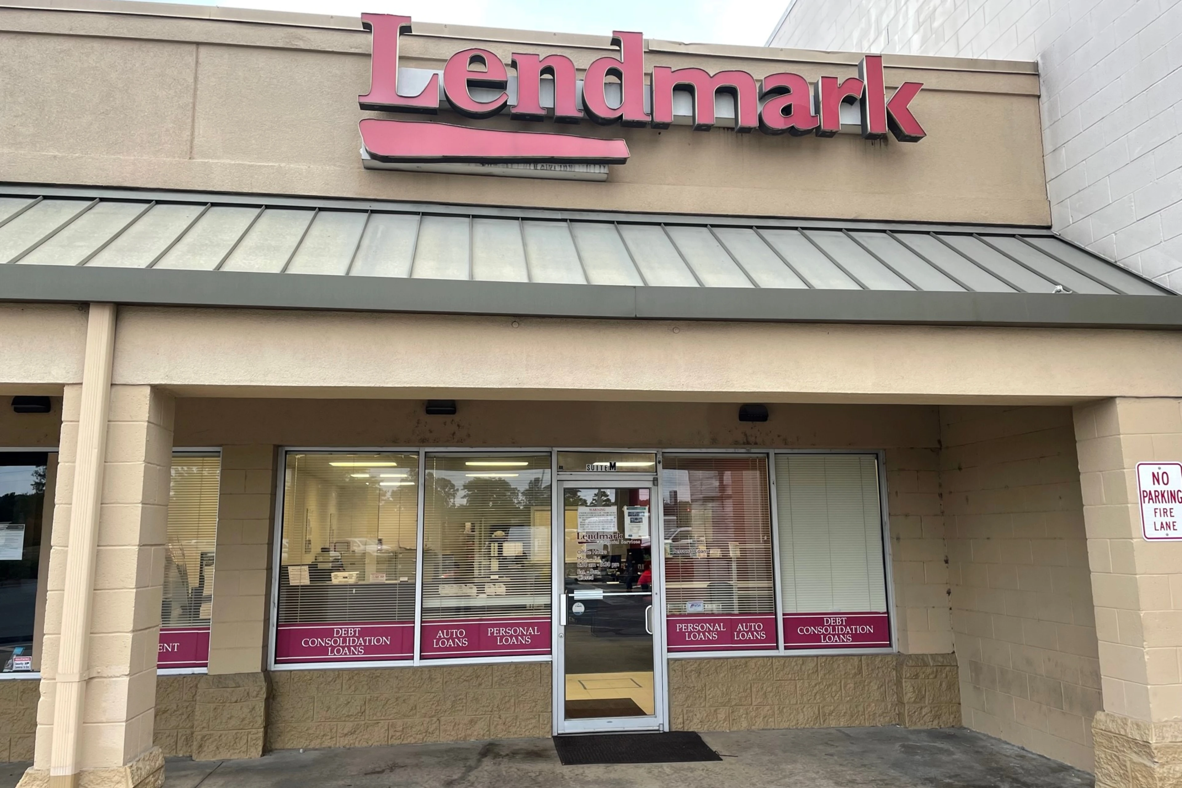 Exterior view of the branch location.