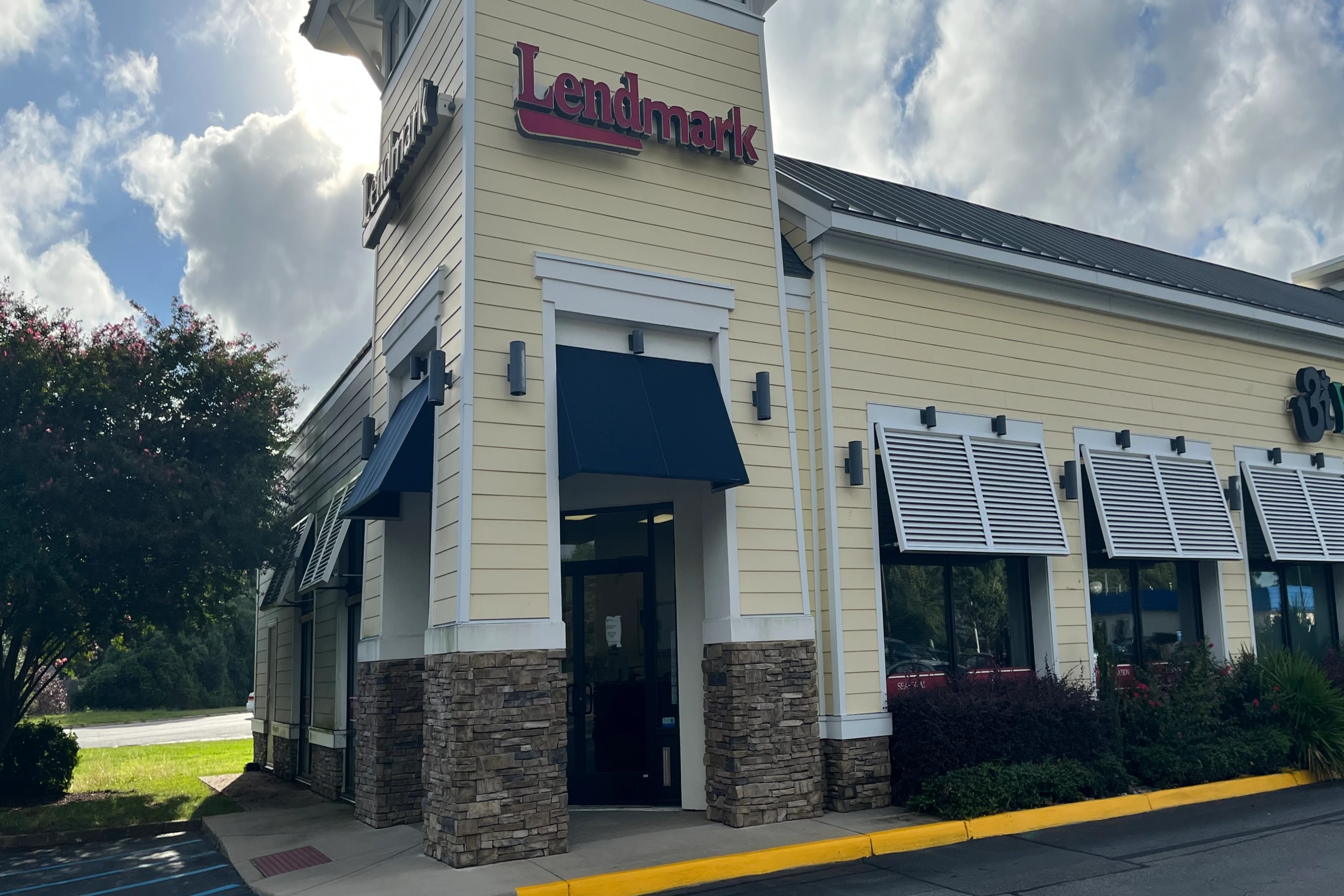 Exterior view of the branch location.