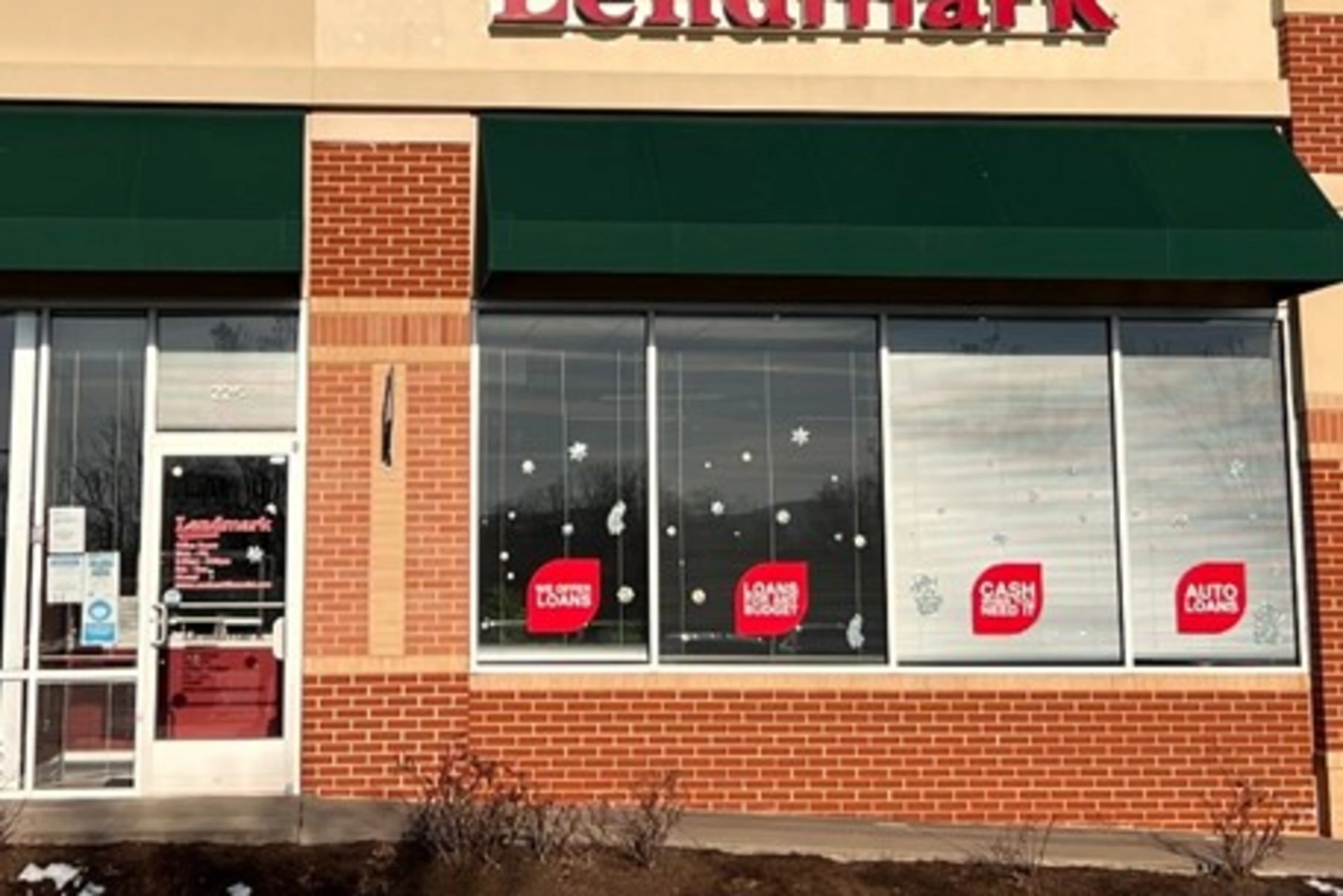 Exterior view of the branch location.