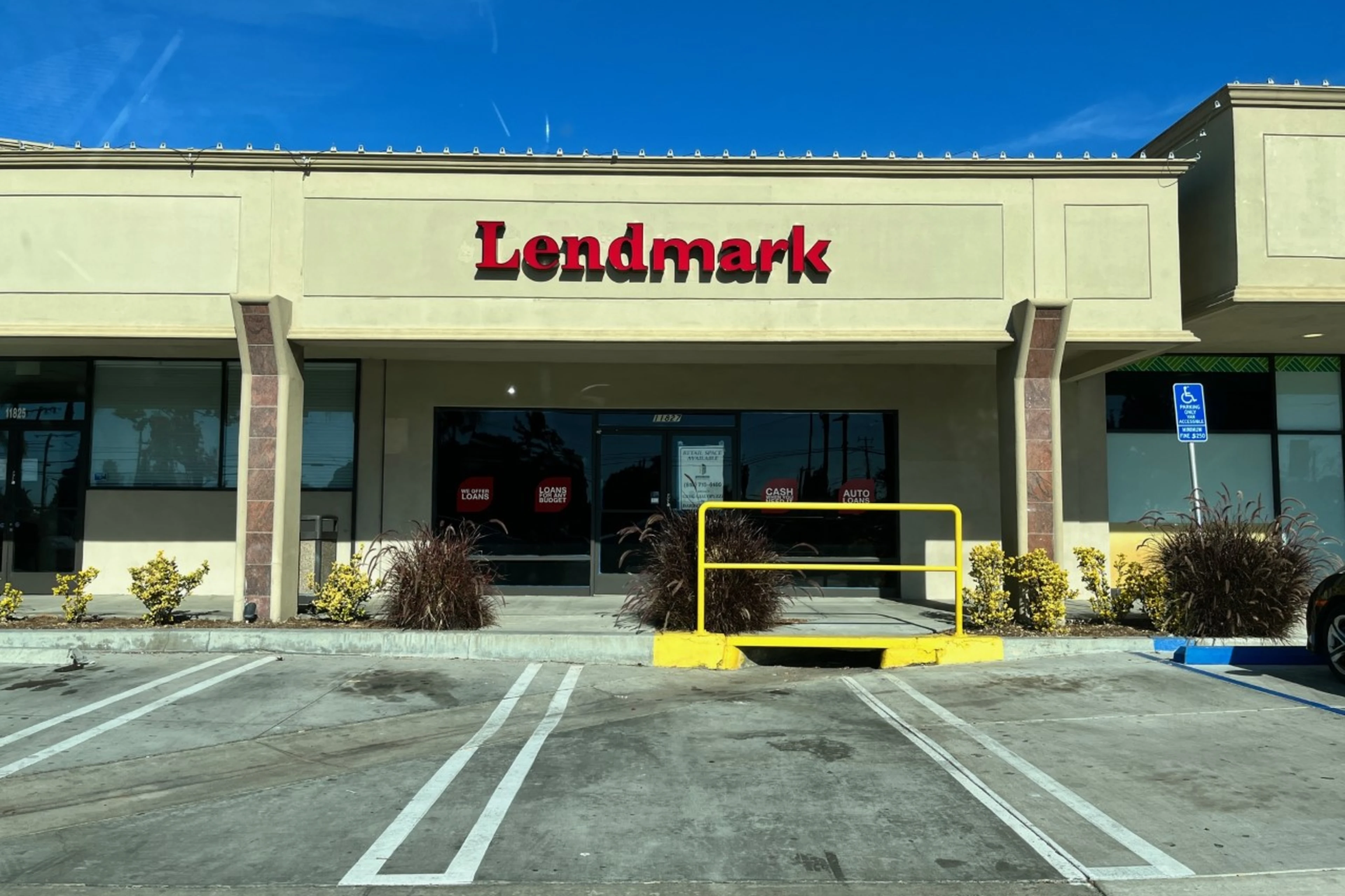 Exterior view of the branch location.
