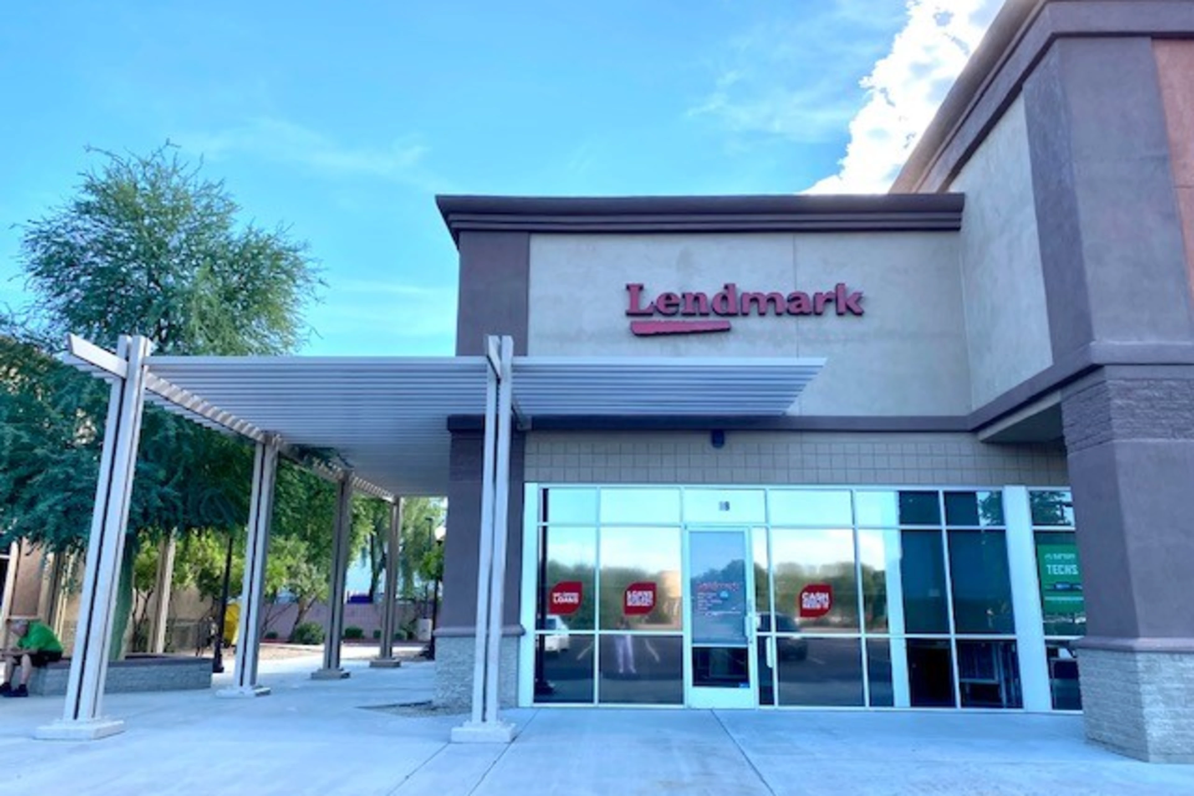 Exterior view of the branch location.