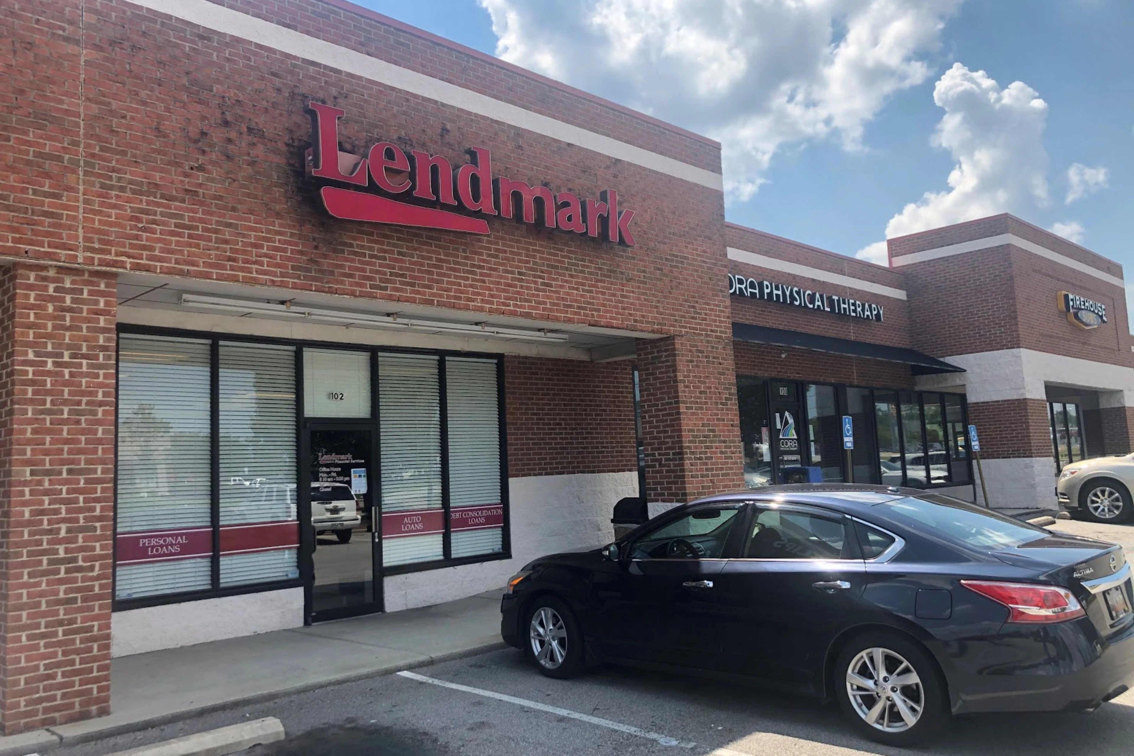 Exterior view of the branch location.