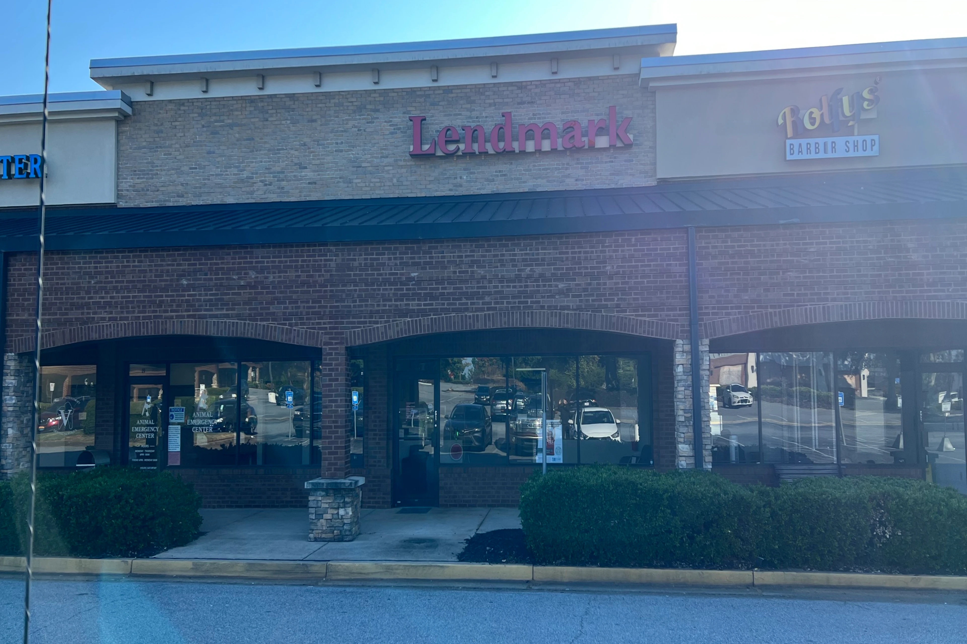 Exterior view of the branch location.