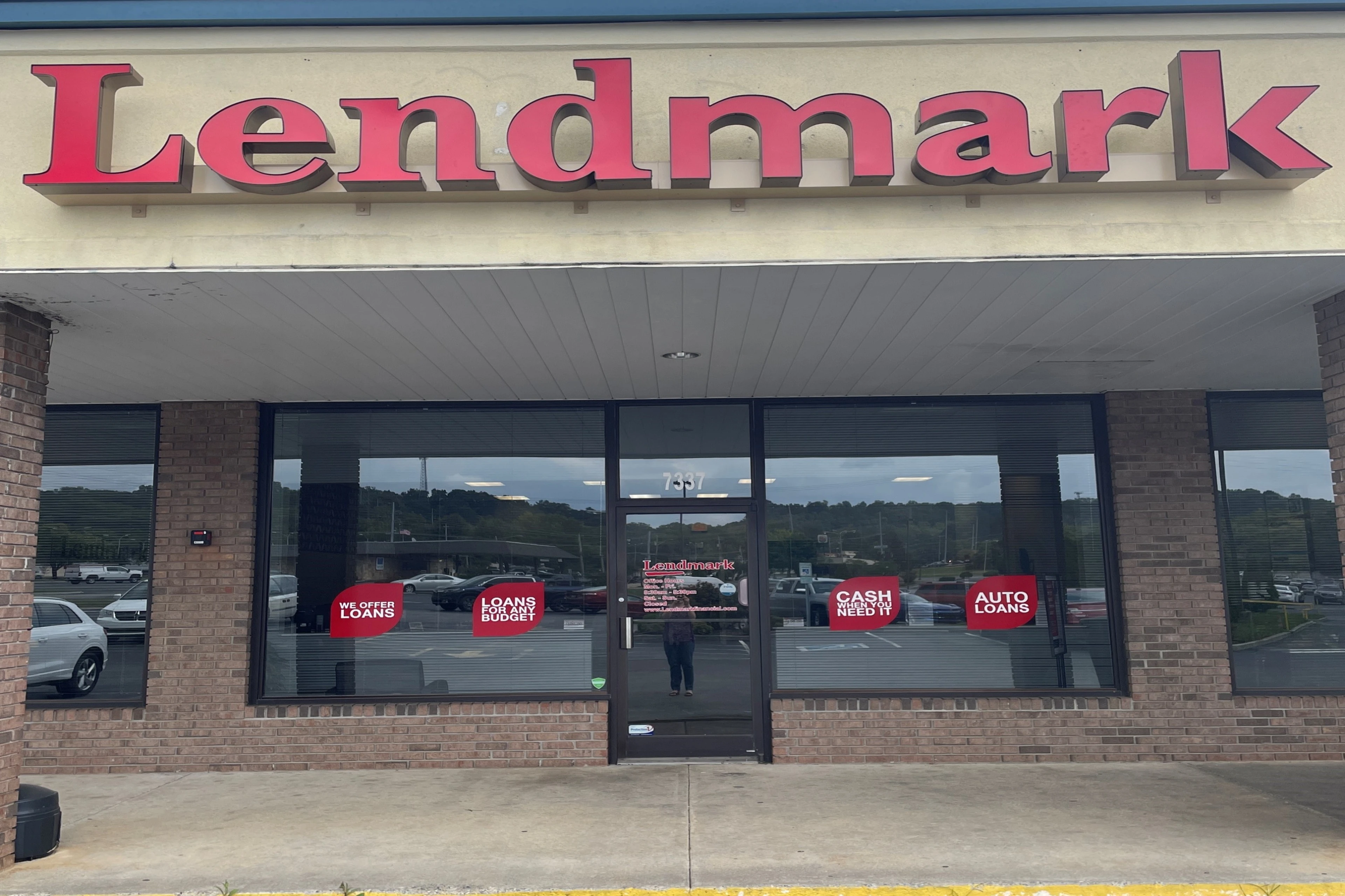 Exterior view of the branch location.