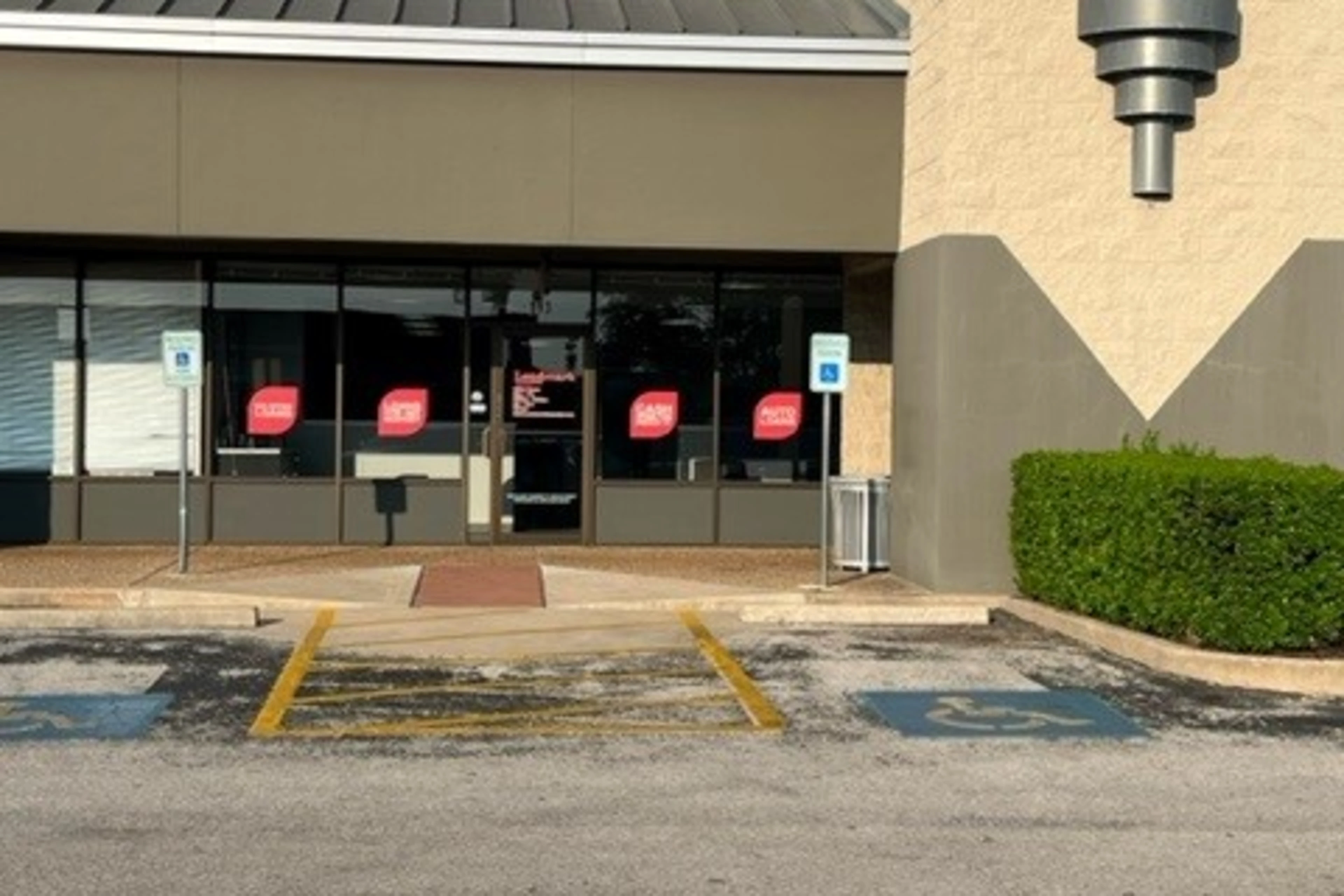 Exterior view of the branch location.