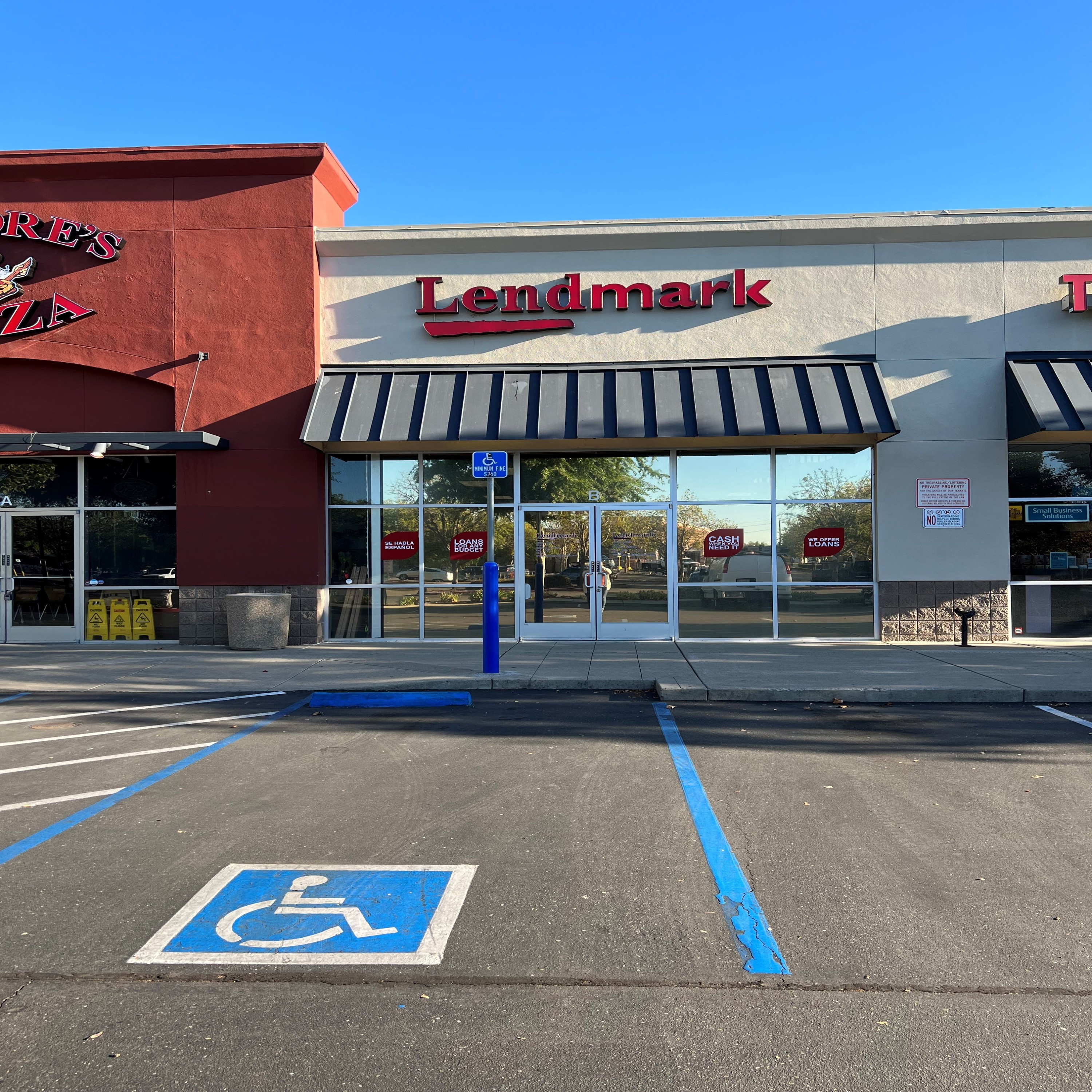 Exterior view of the branch location.