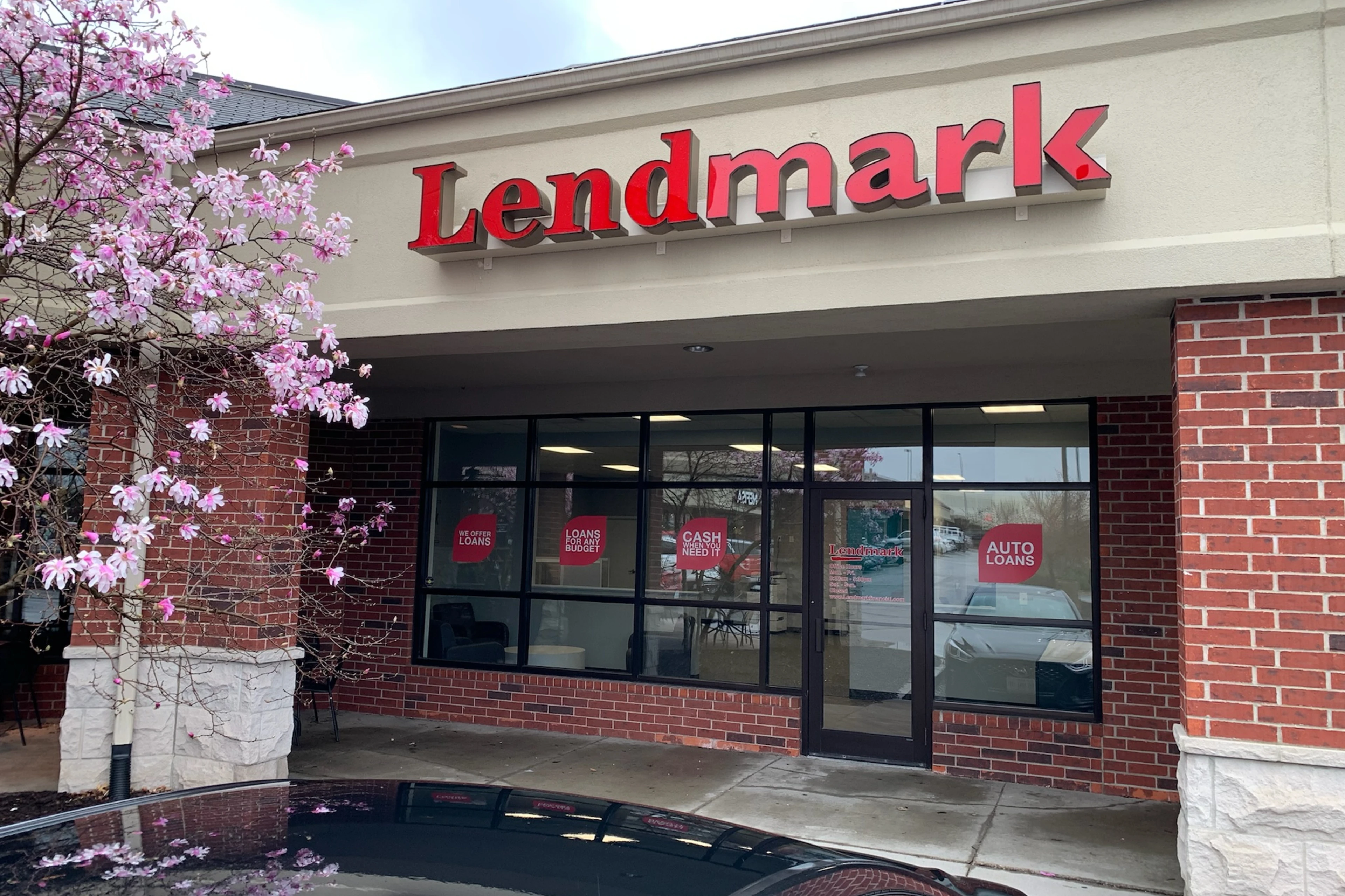 Exterior view of the branch location.