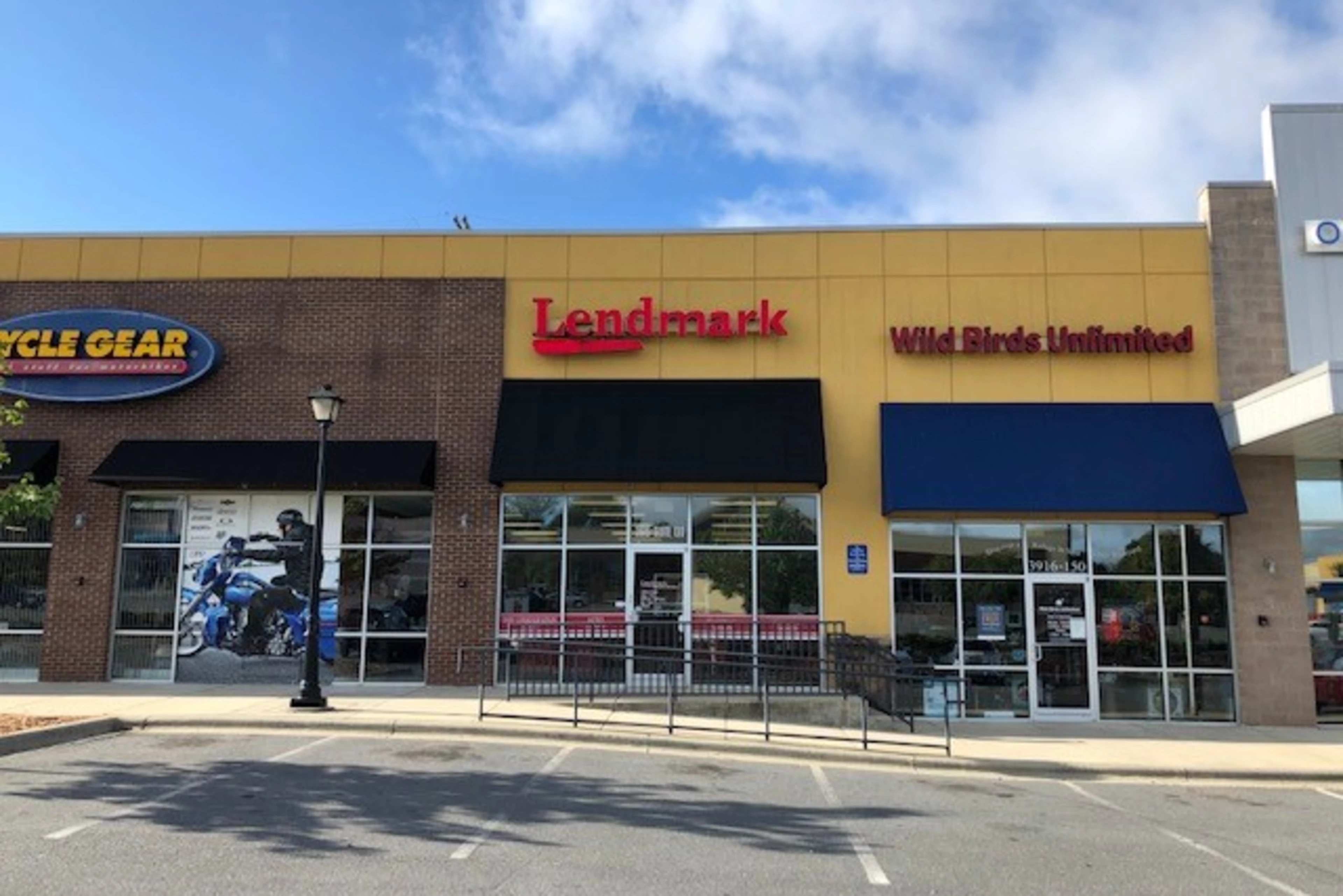 Exterior view of the branch location.