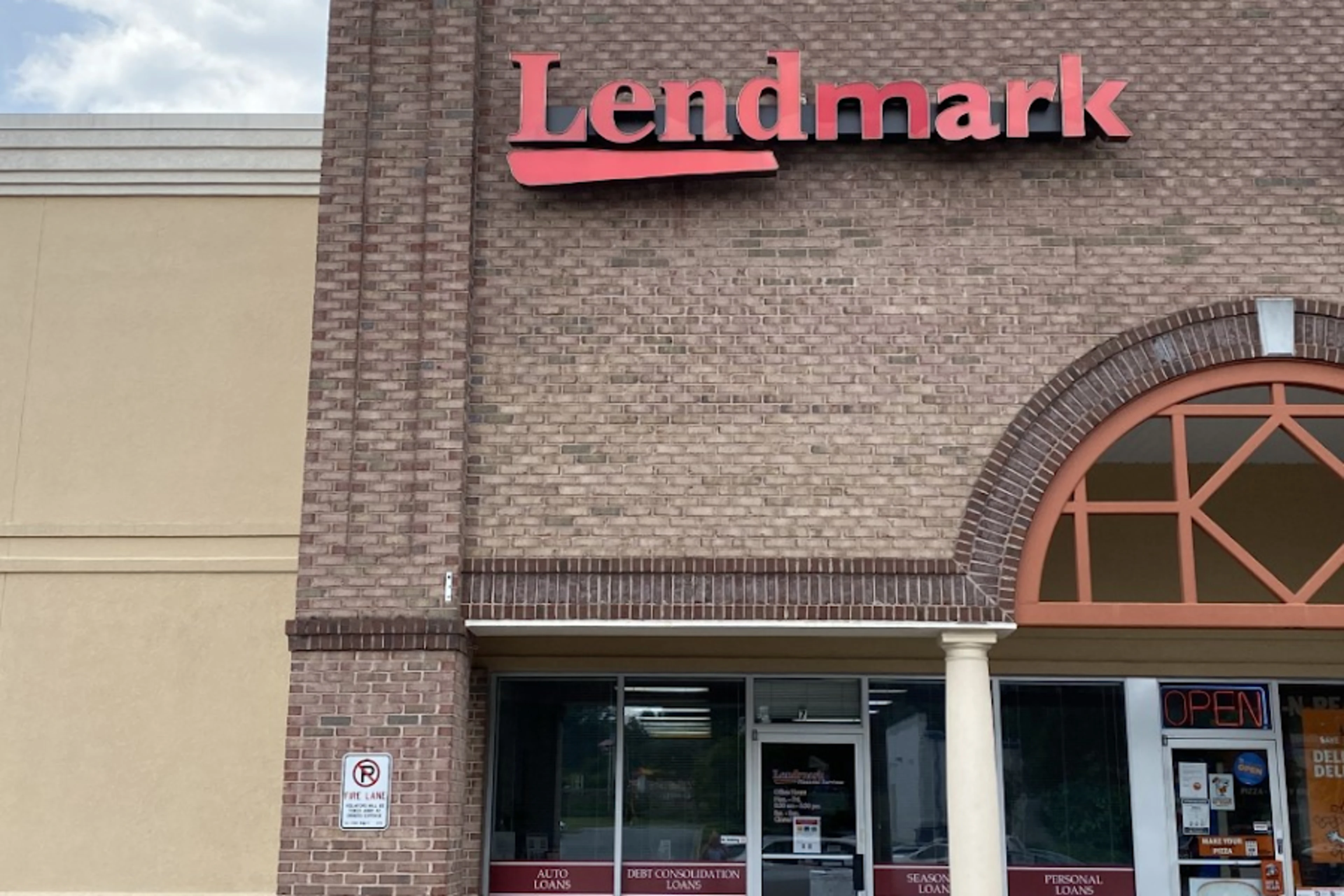 Exterior view of the branch location.