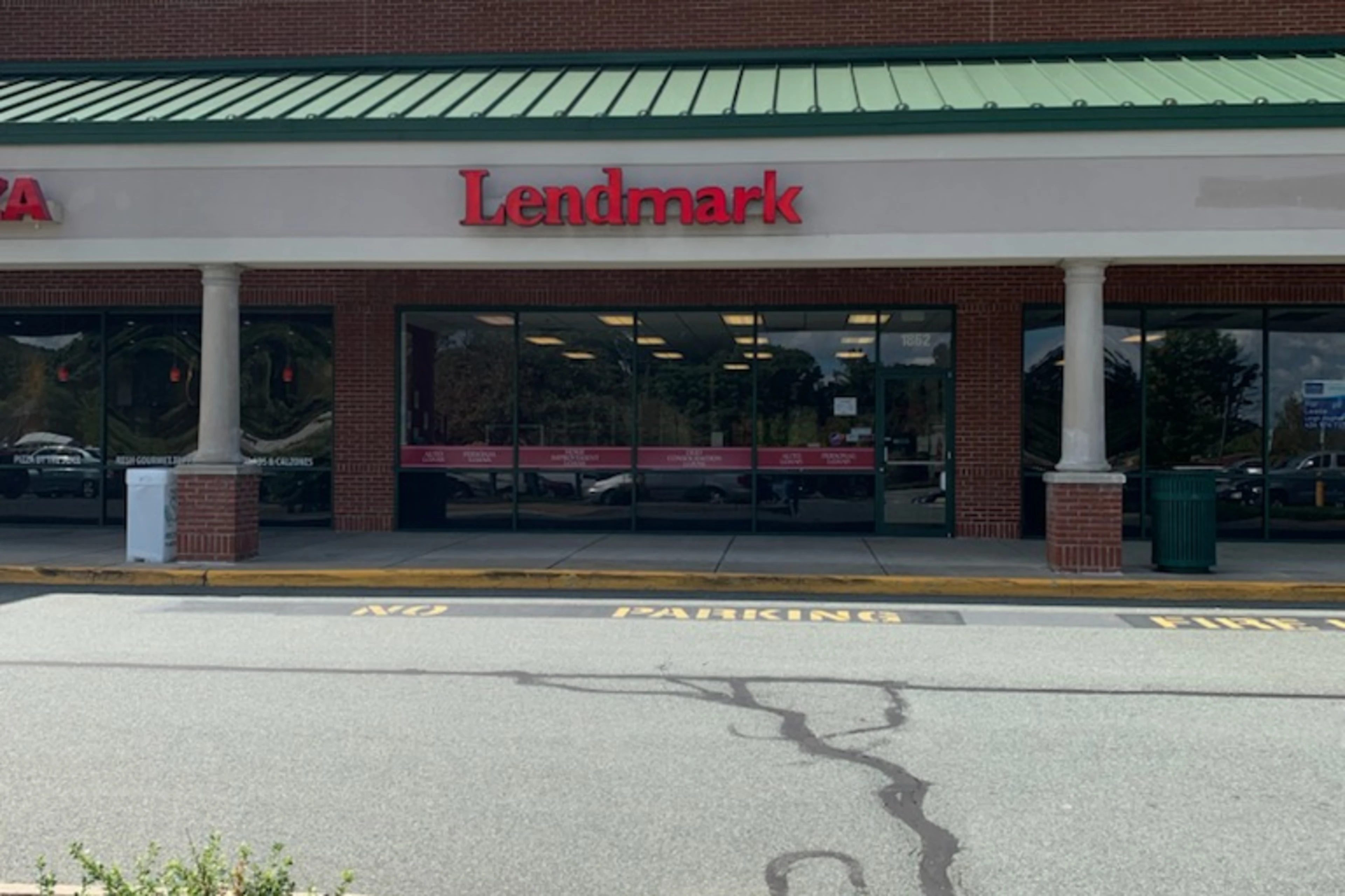 Exterior view of the branch location.