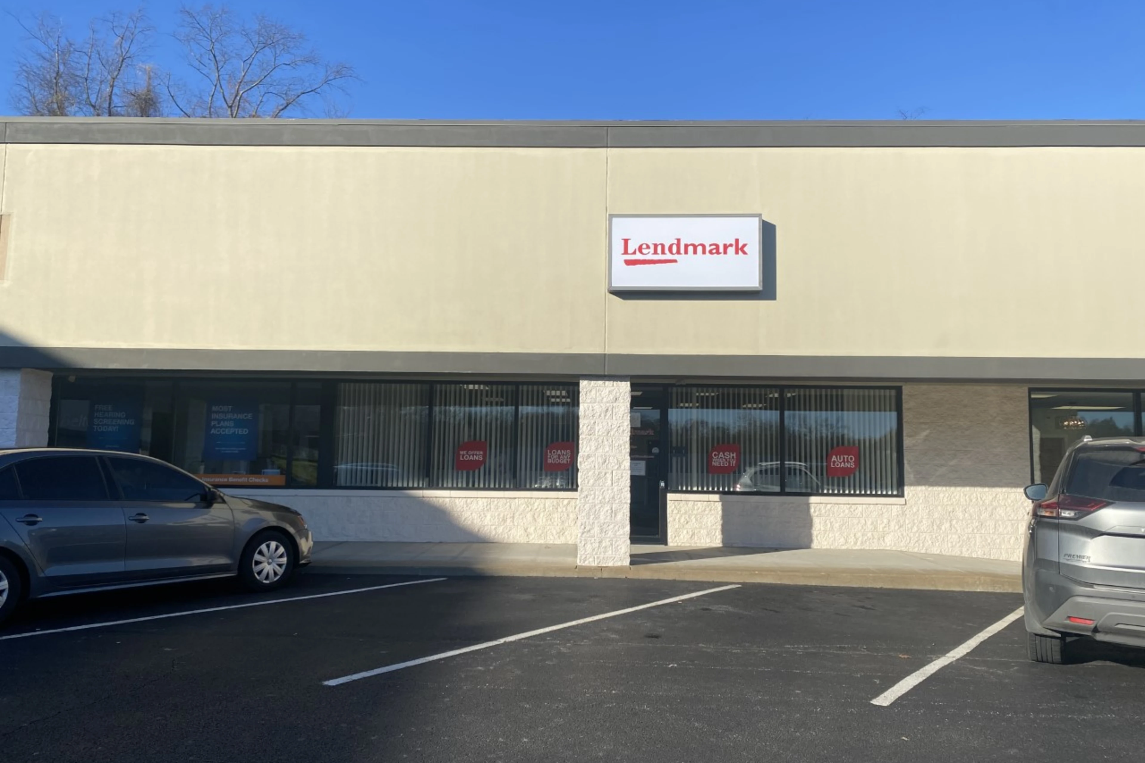 Exterior view of the branch location.