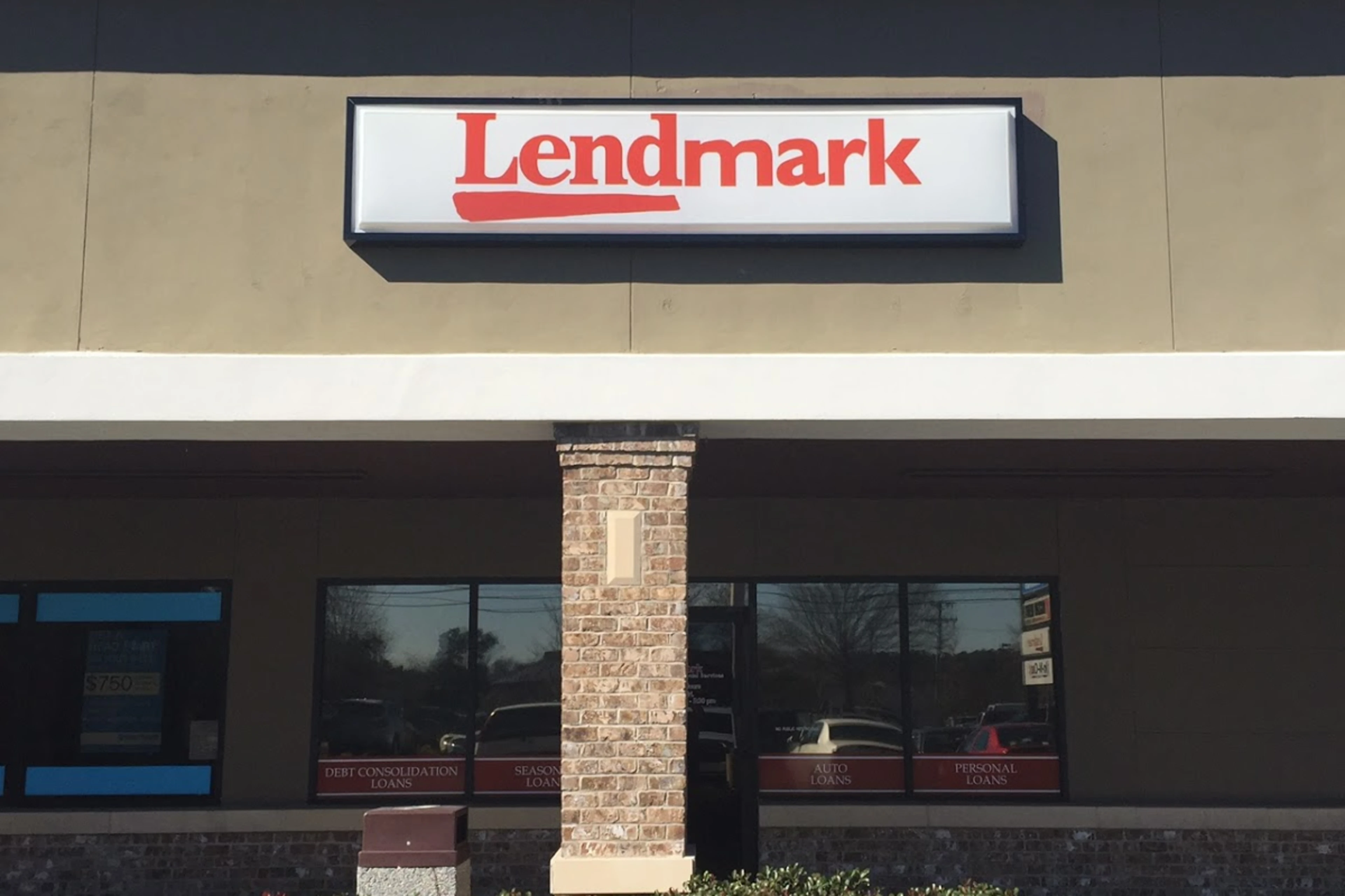 Exterior view of the branch location.