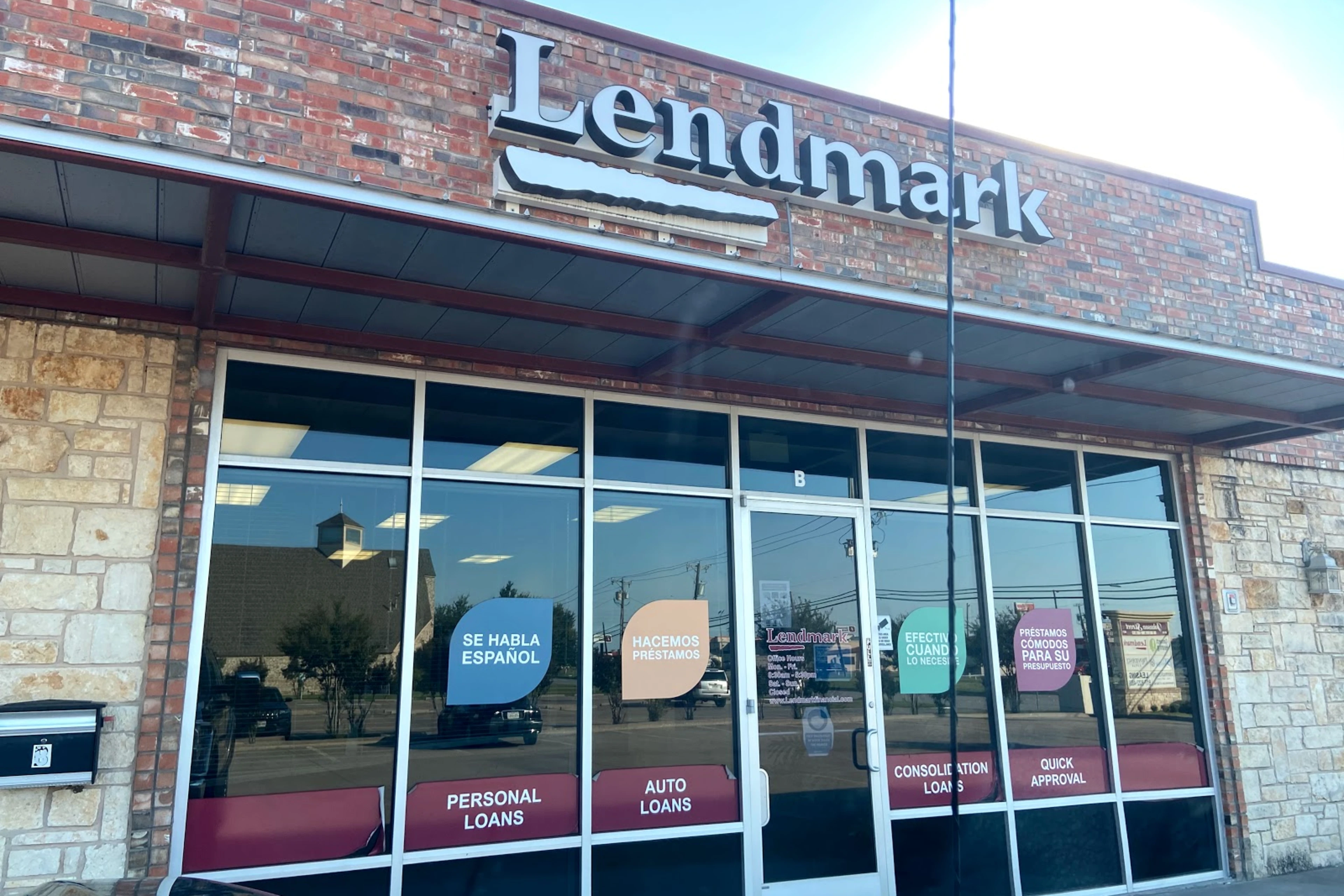 Exterior view of the branch location.