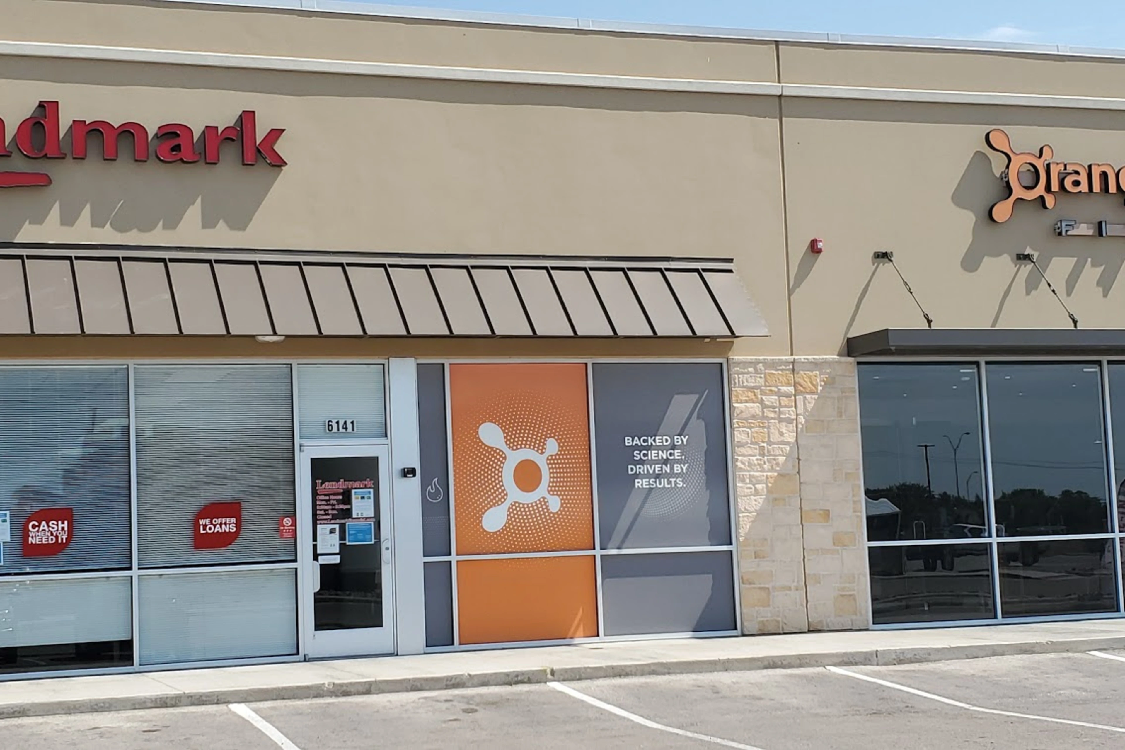 Exterior view of the branch location.