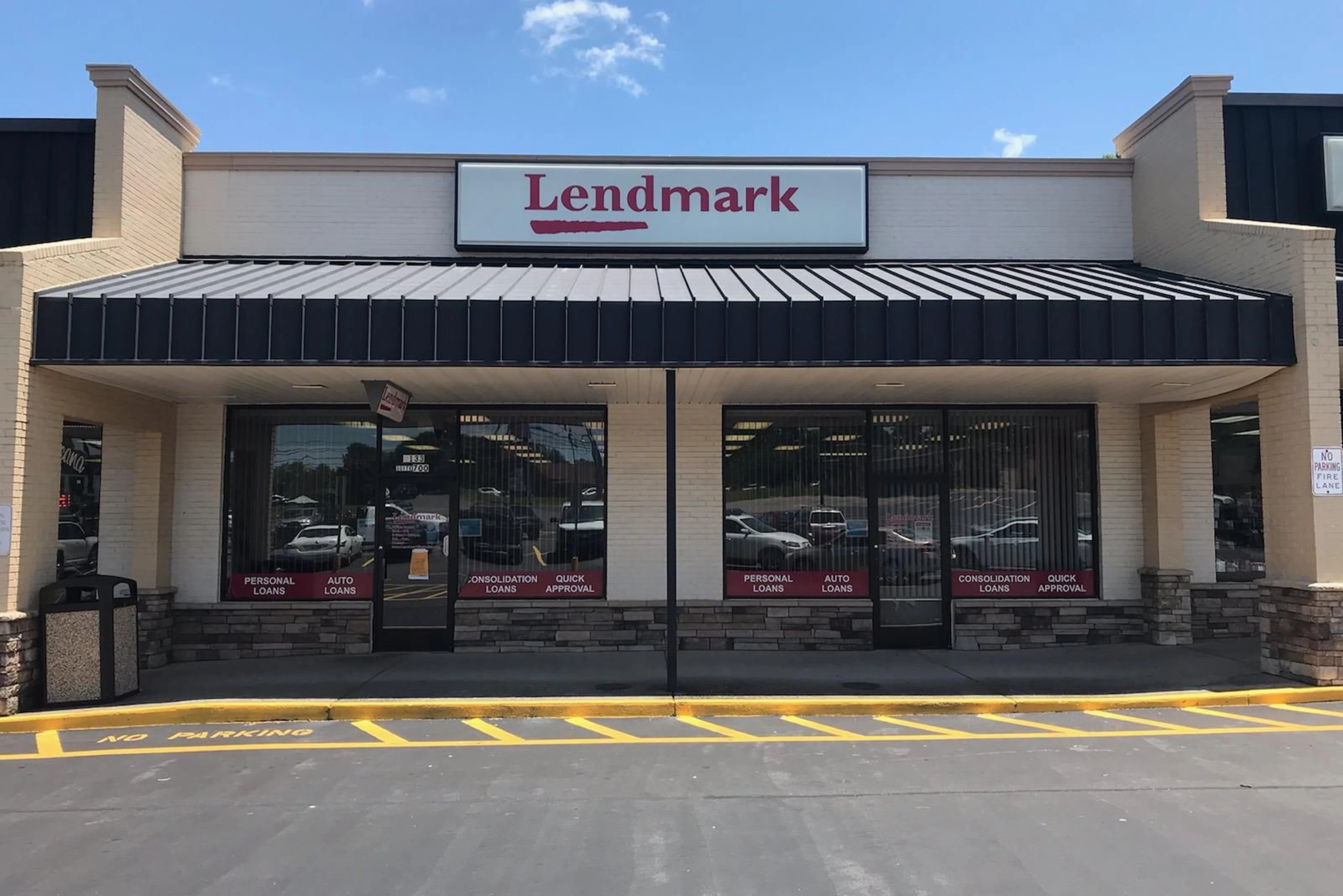 Exterior view of the branch location.