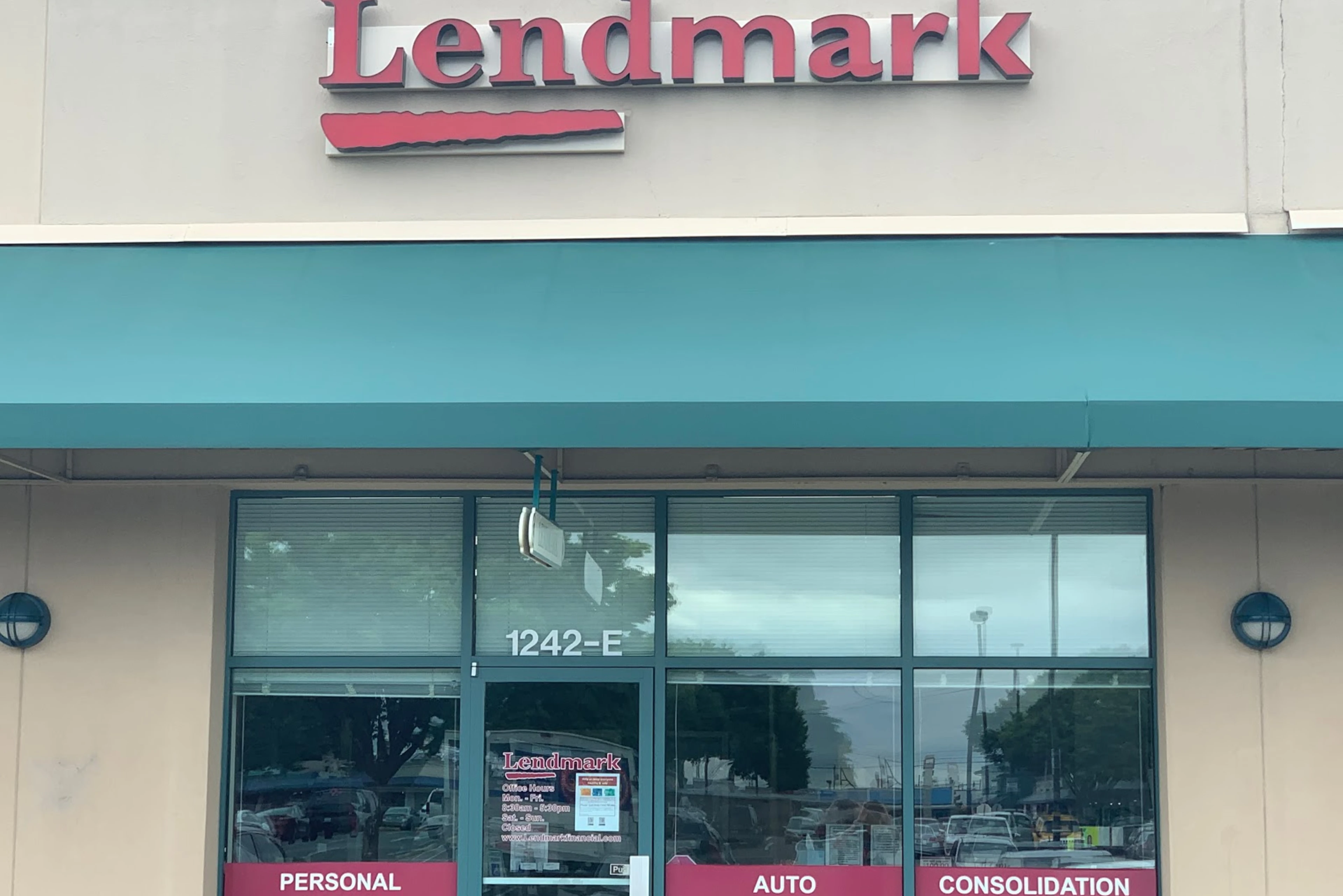 Exterior view of the branch location.