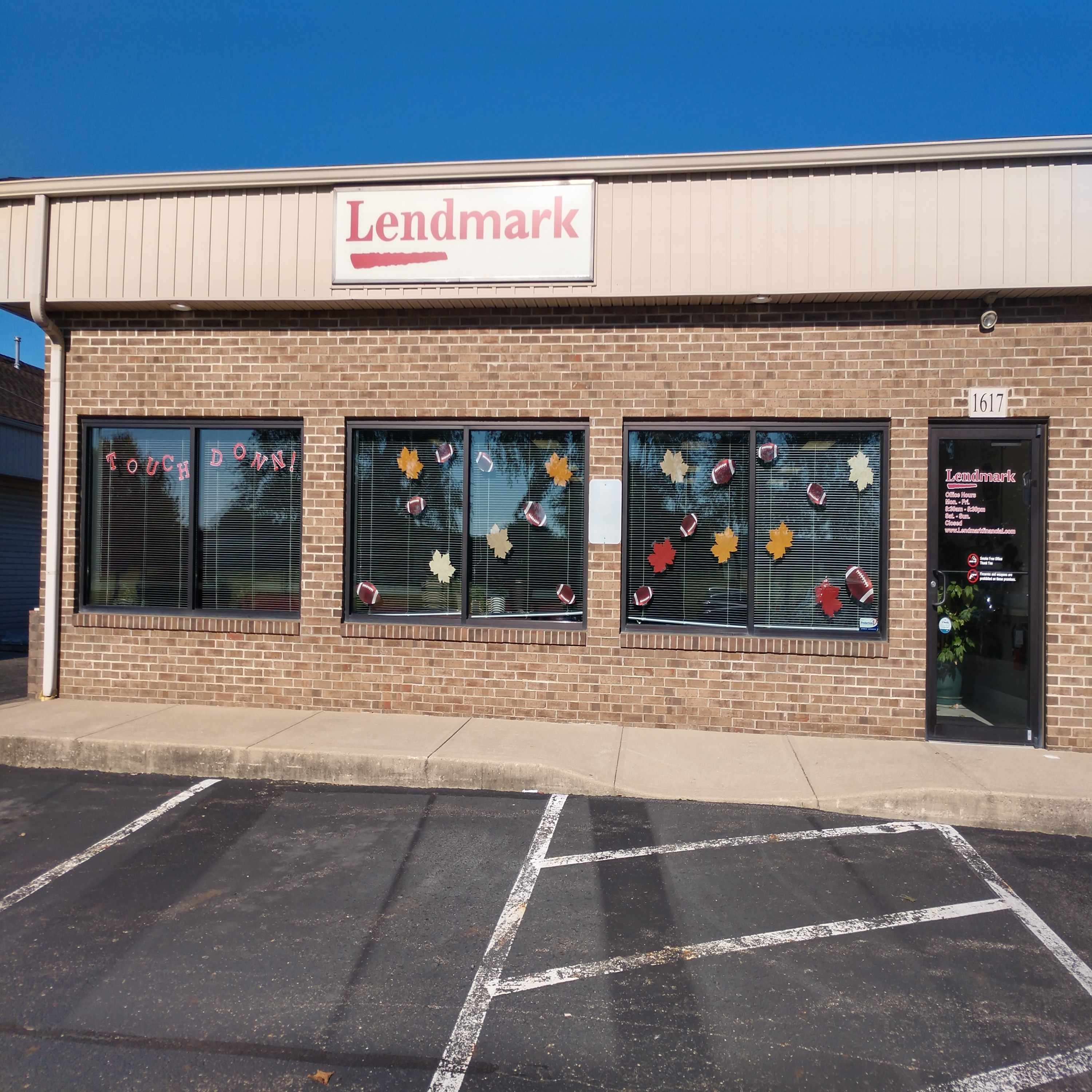 Exterior view of the branch location.