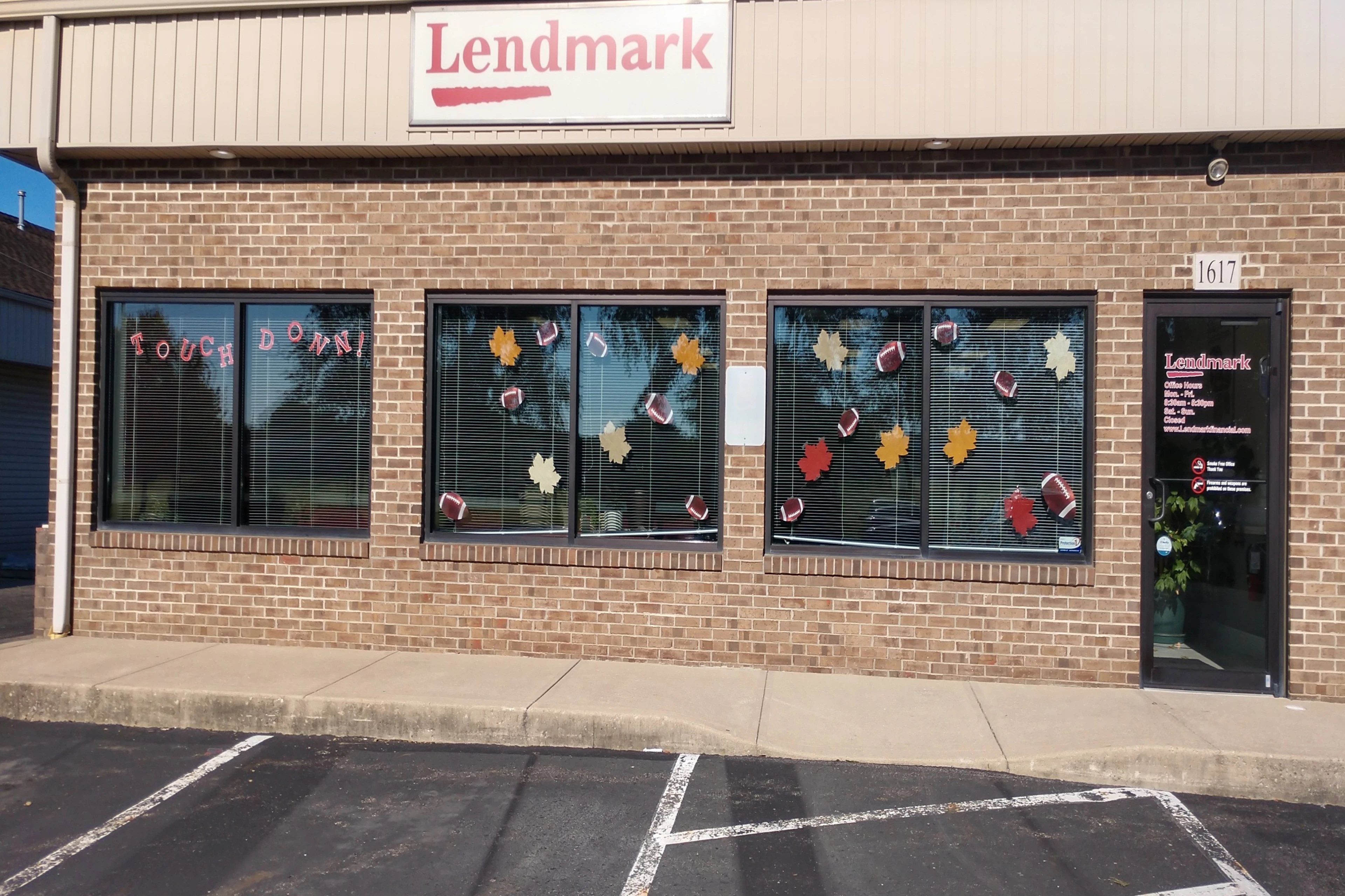 Exterior view of the branch location.