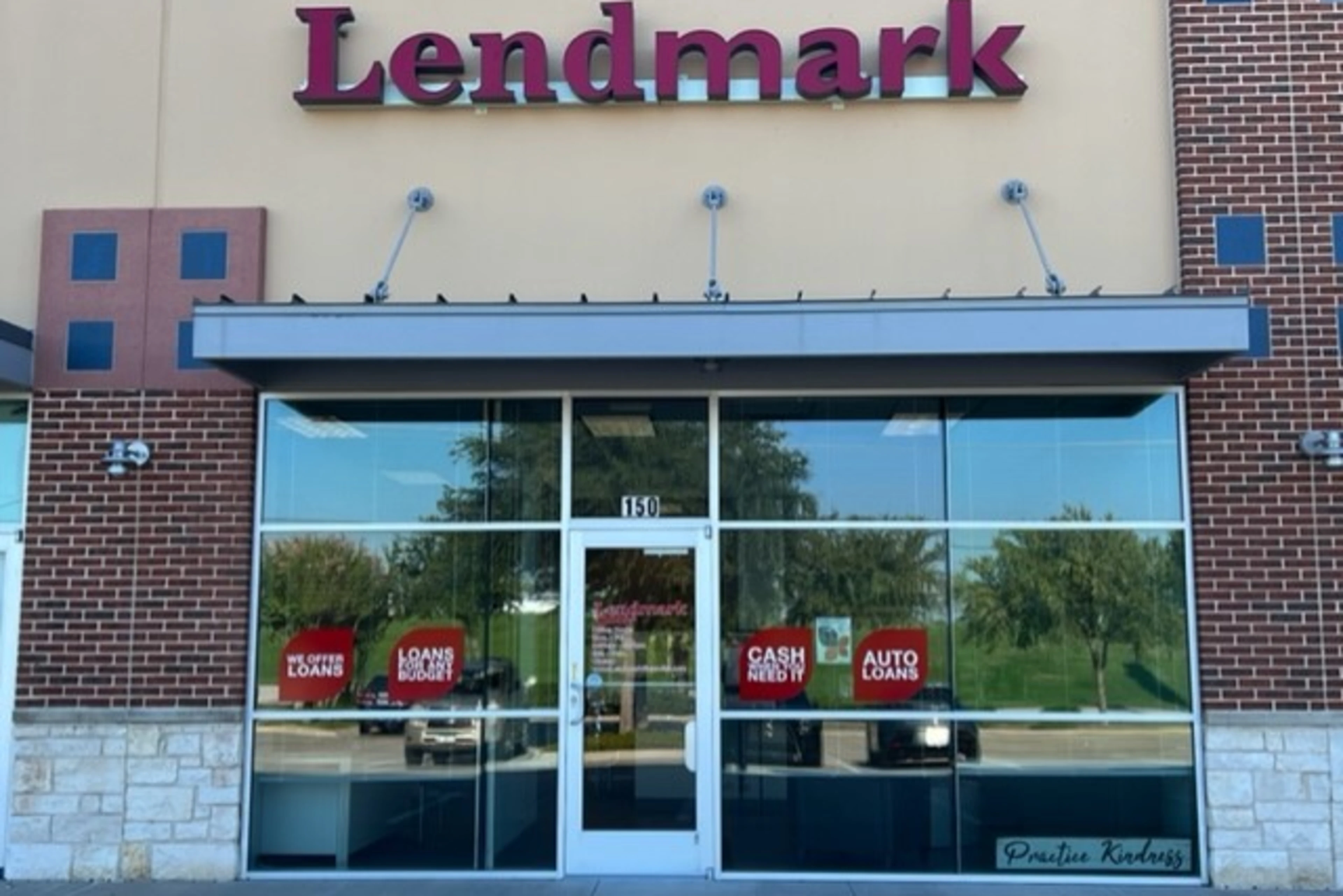 Exterior view of the branch location.