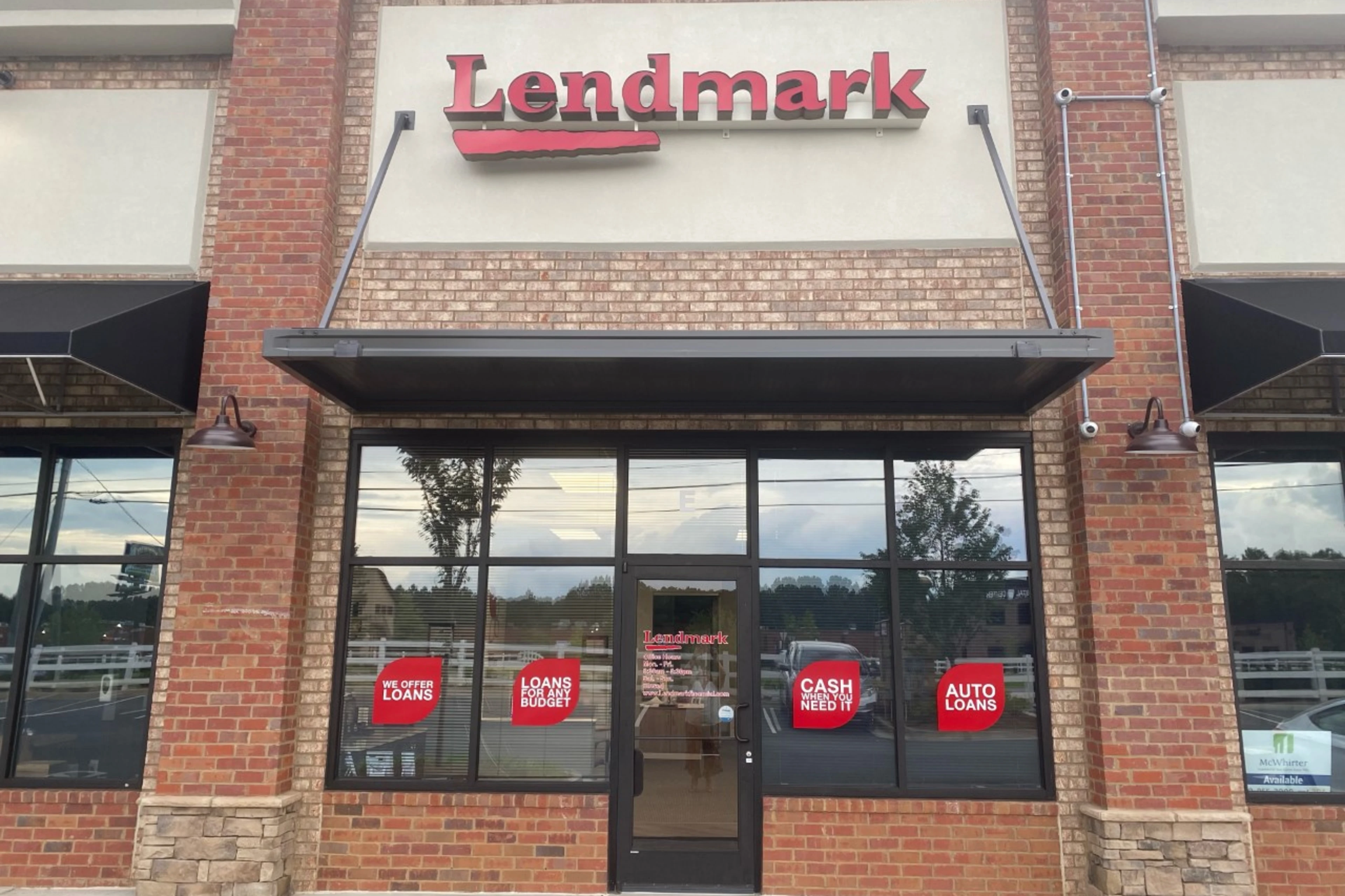 Exterior view of the branch location.