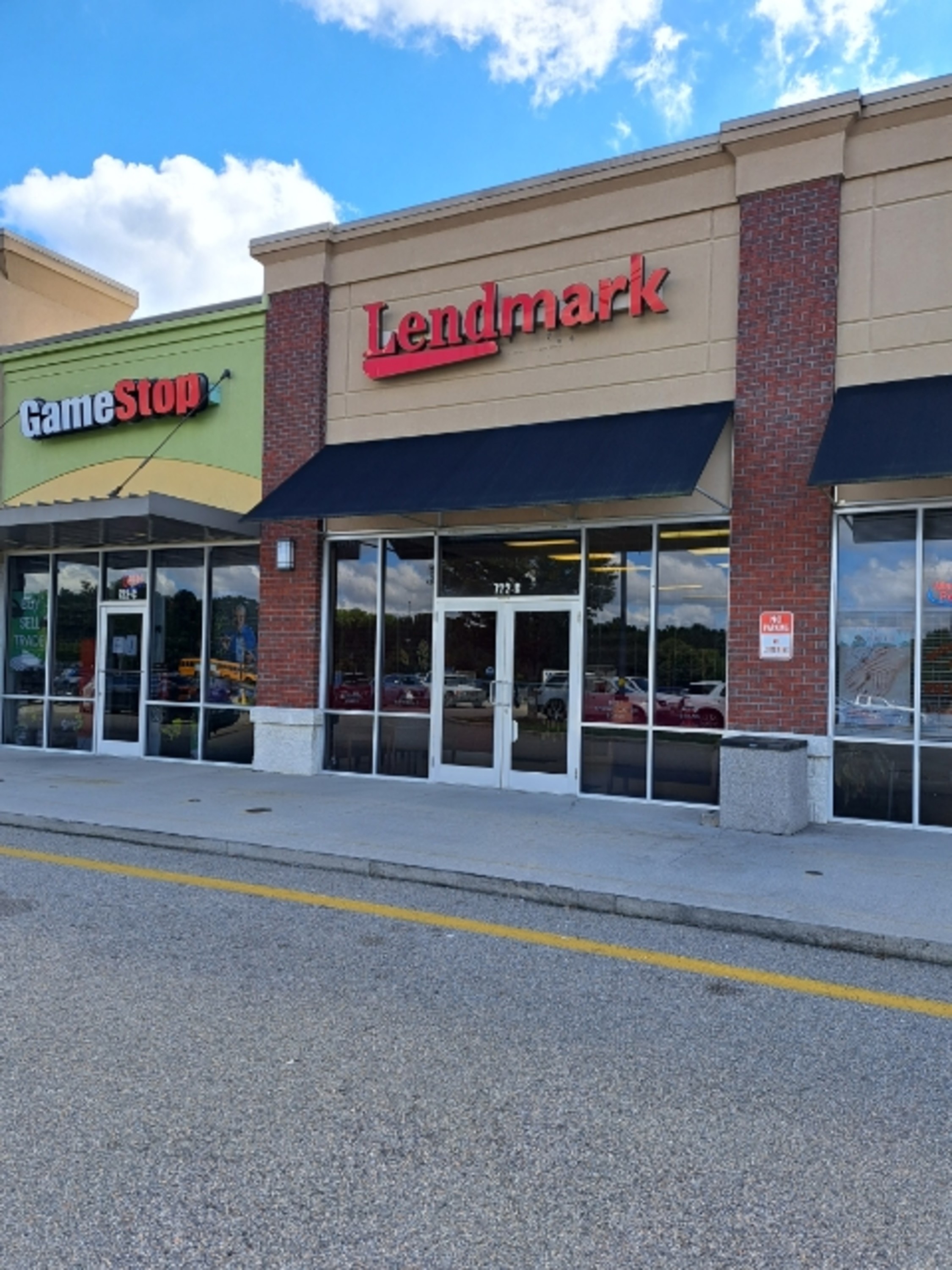 Exterior view of the branch location.
