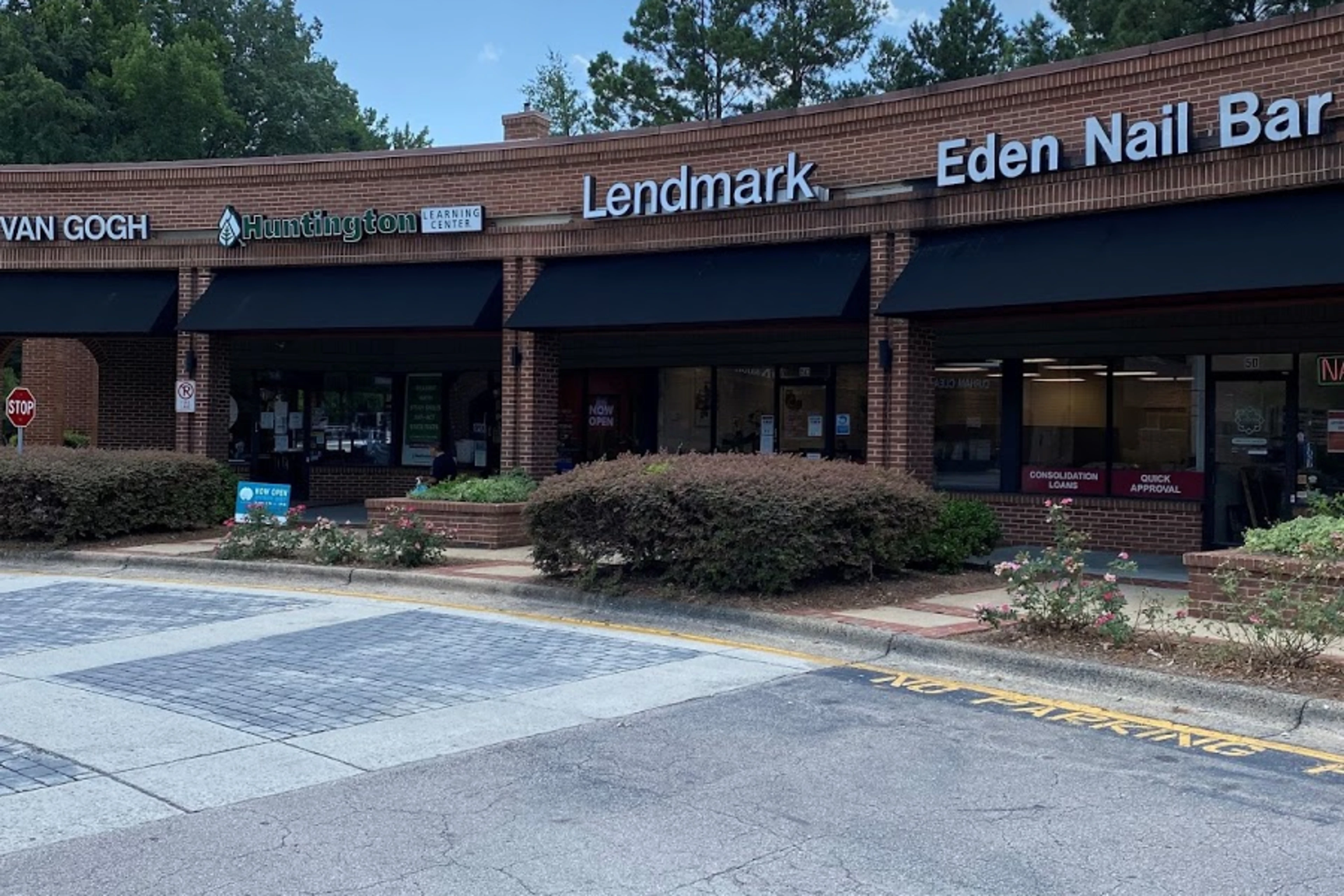 Exterior view of the branch location.
