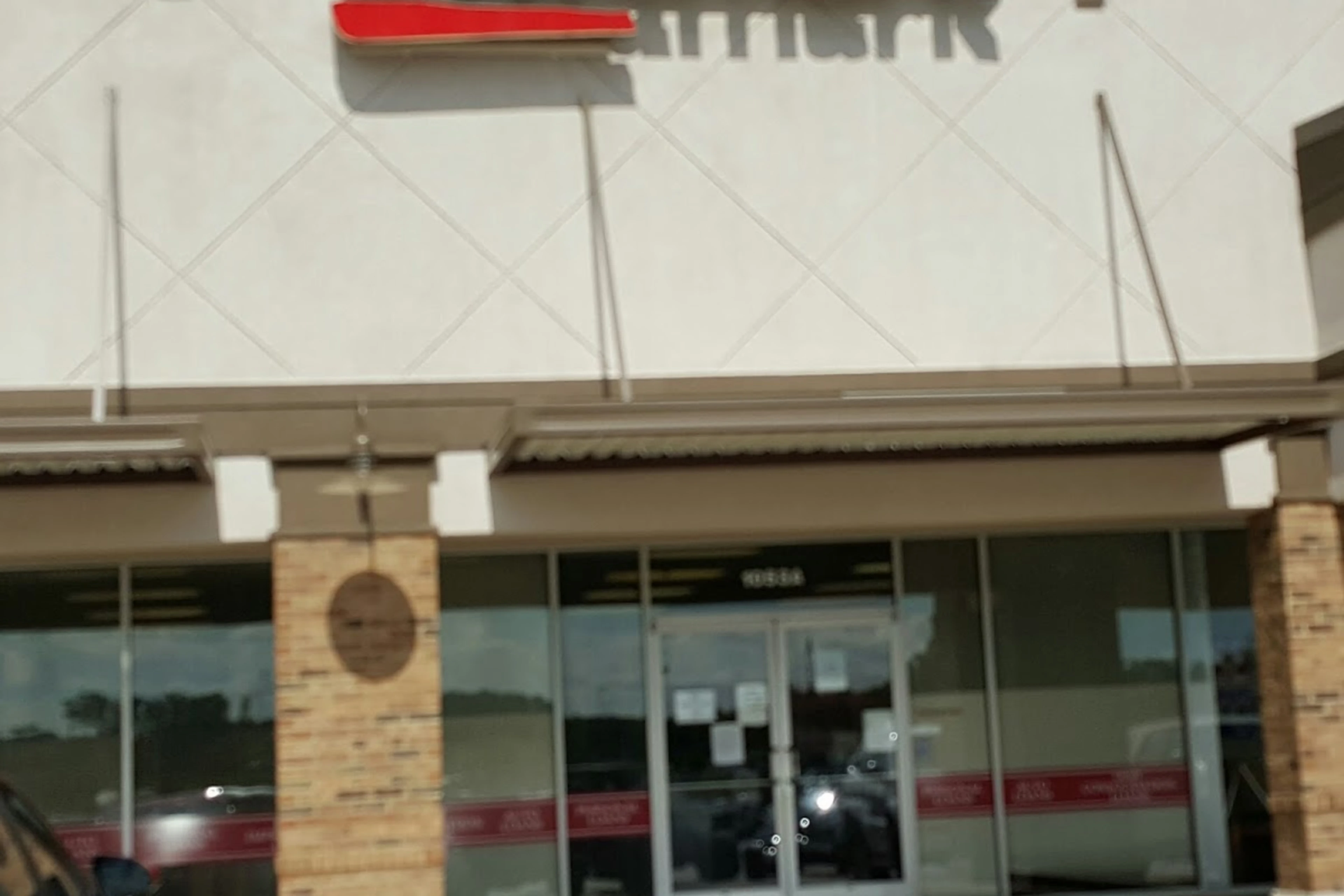 Exterior view of the branch location.