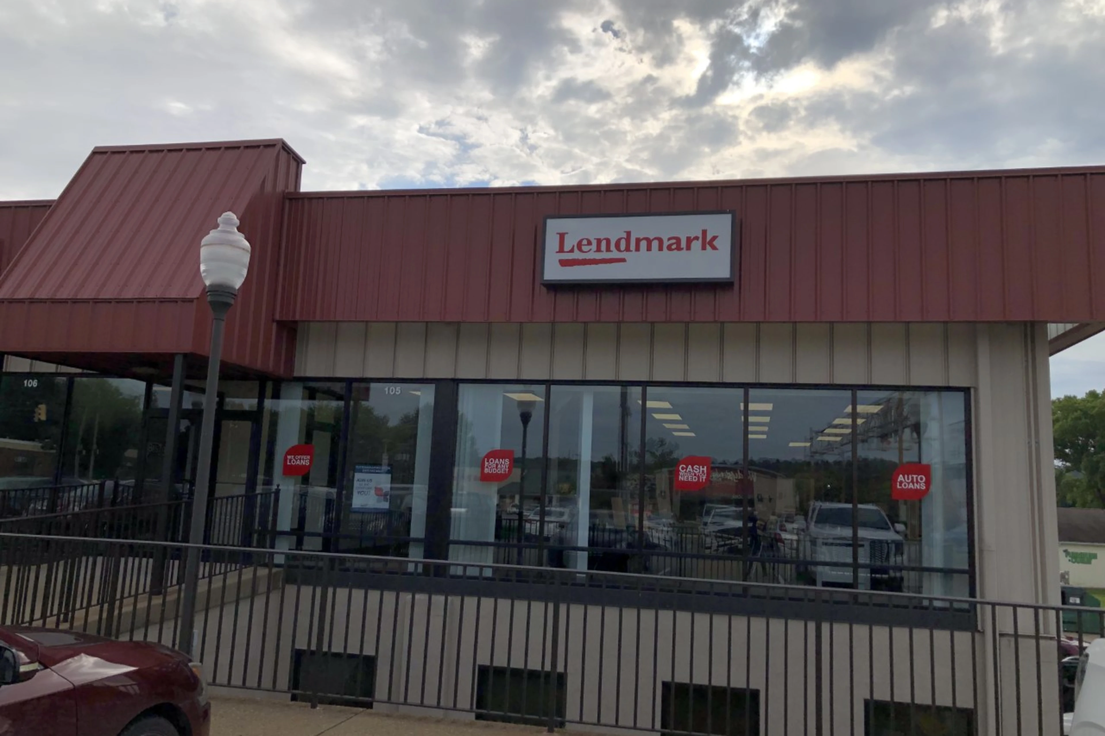 Exterior view of the branch location.