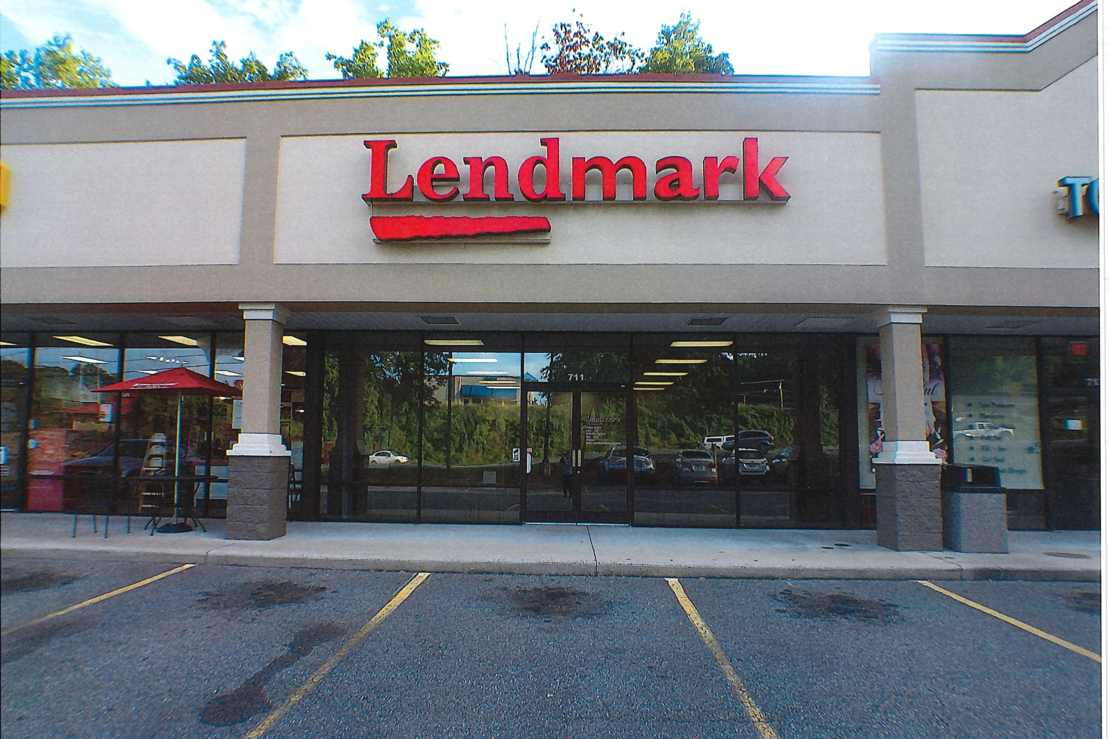 Exterior view of the branch location.