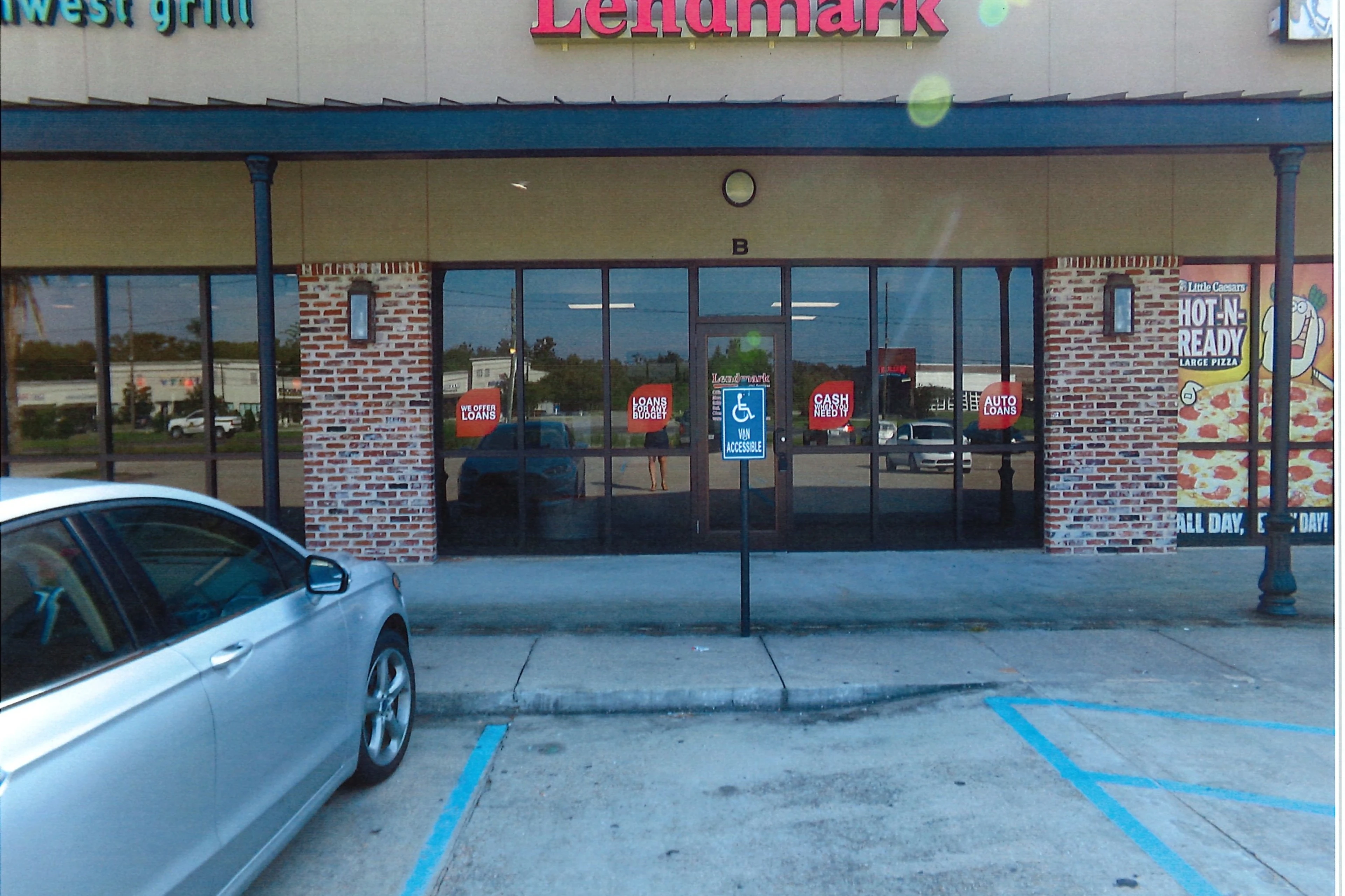 Exterior view of the branch location.