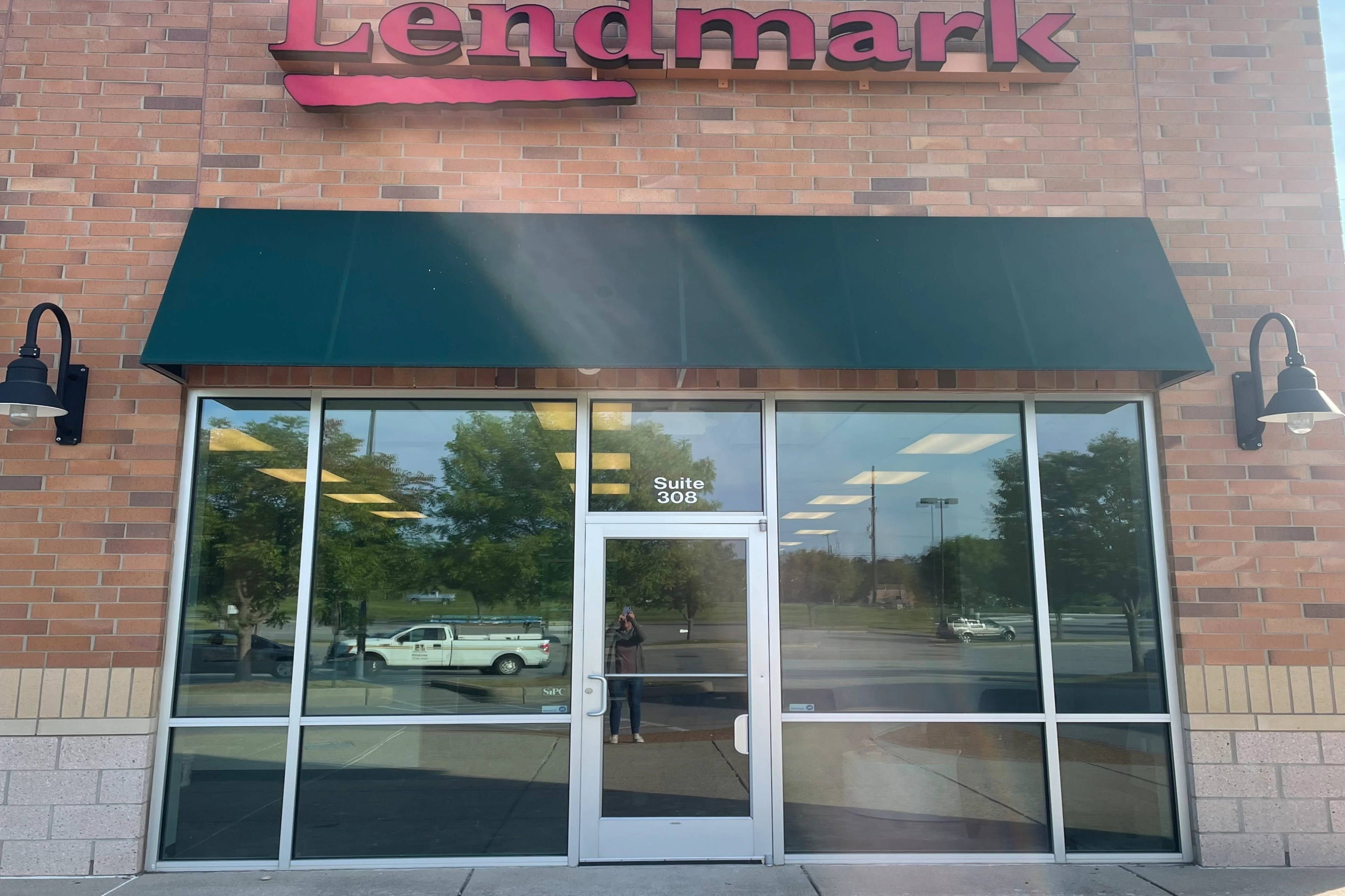 Exterior view of the branch location.