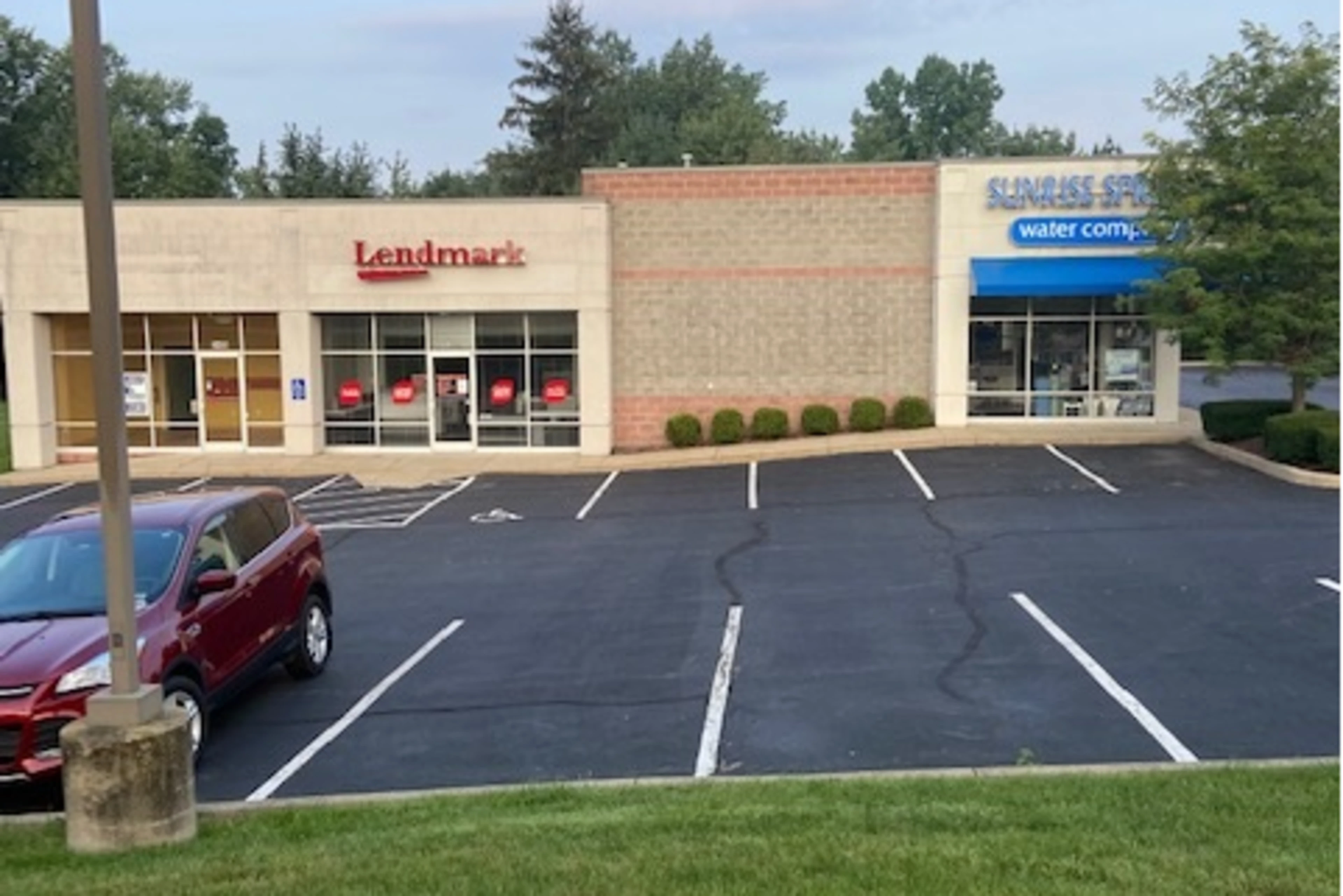 Exterior view of the branch location.
