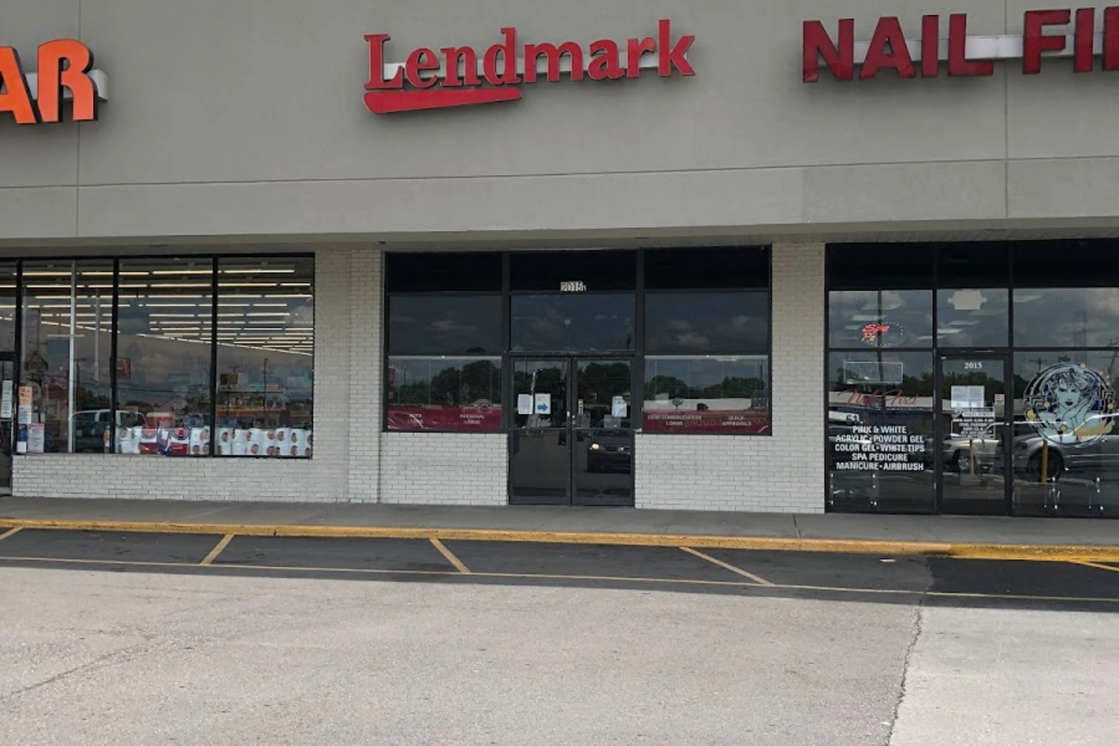 Exterior view of the branch location.