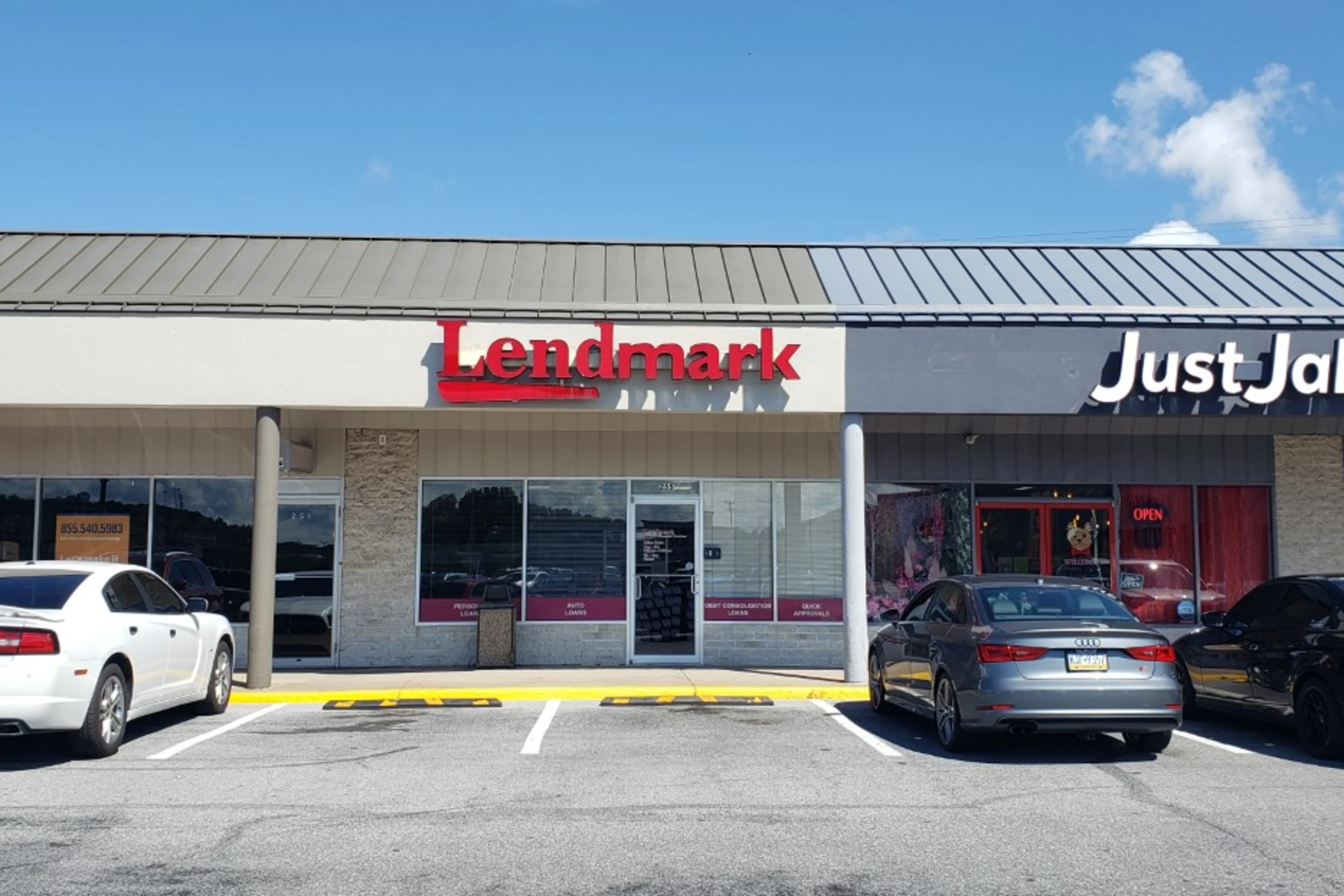 Exterior view of the branch location.