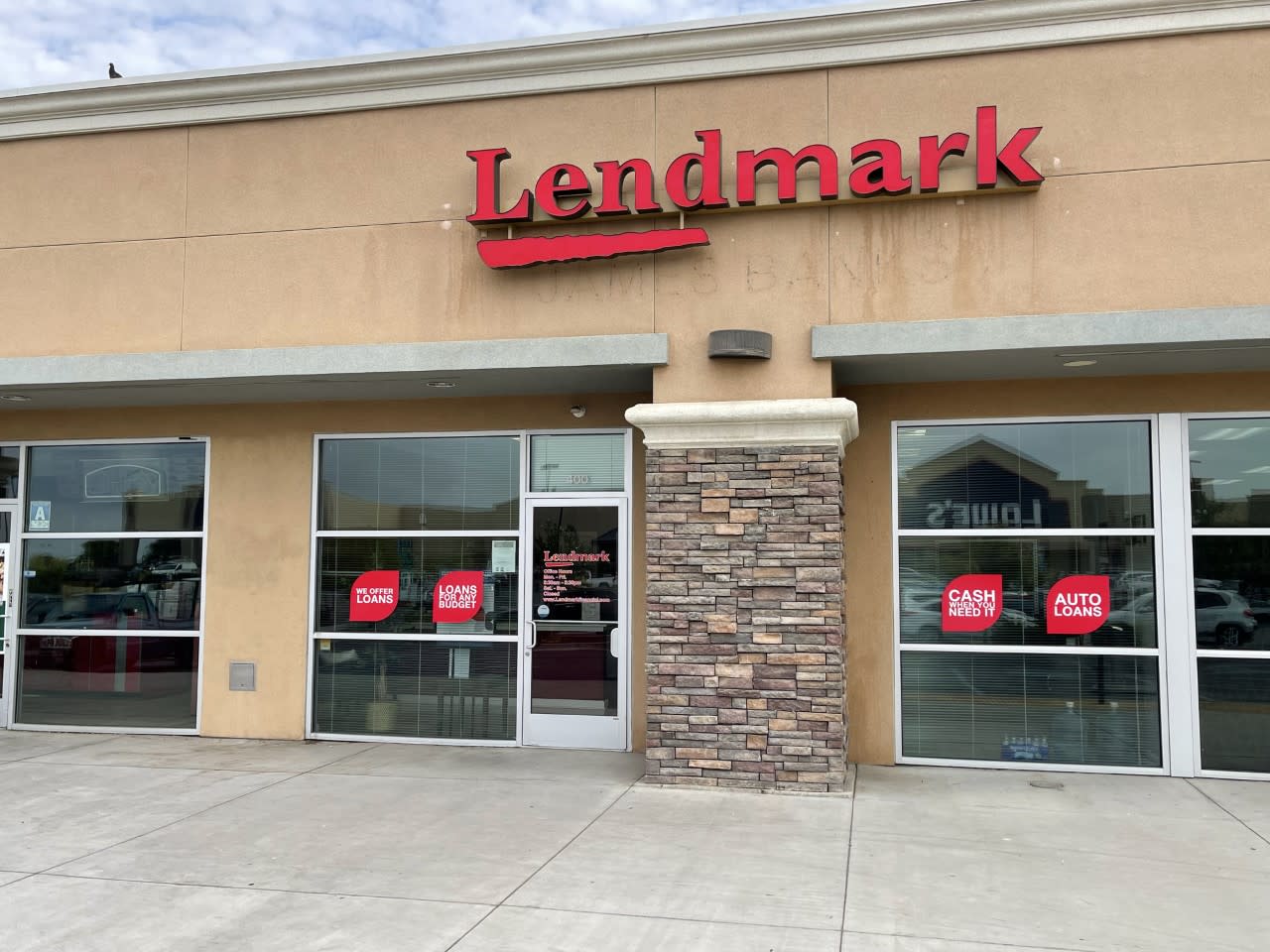 Exterior view of the branch location.