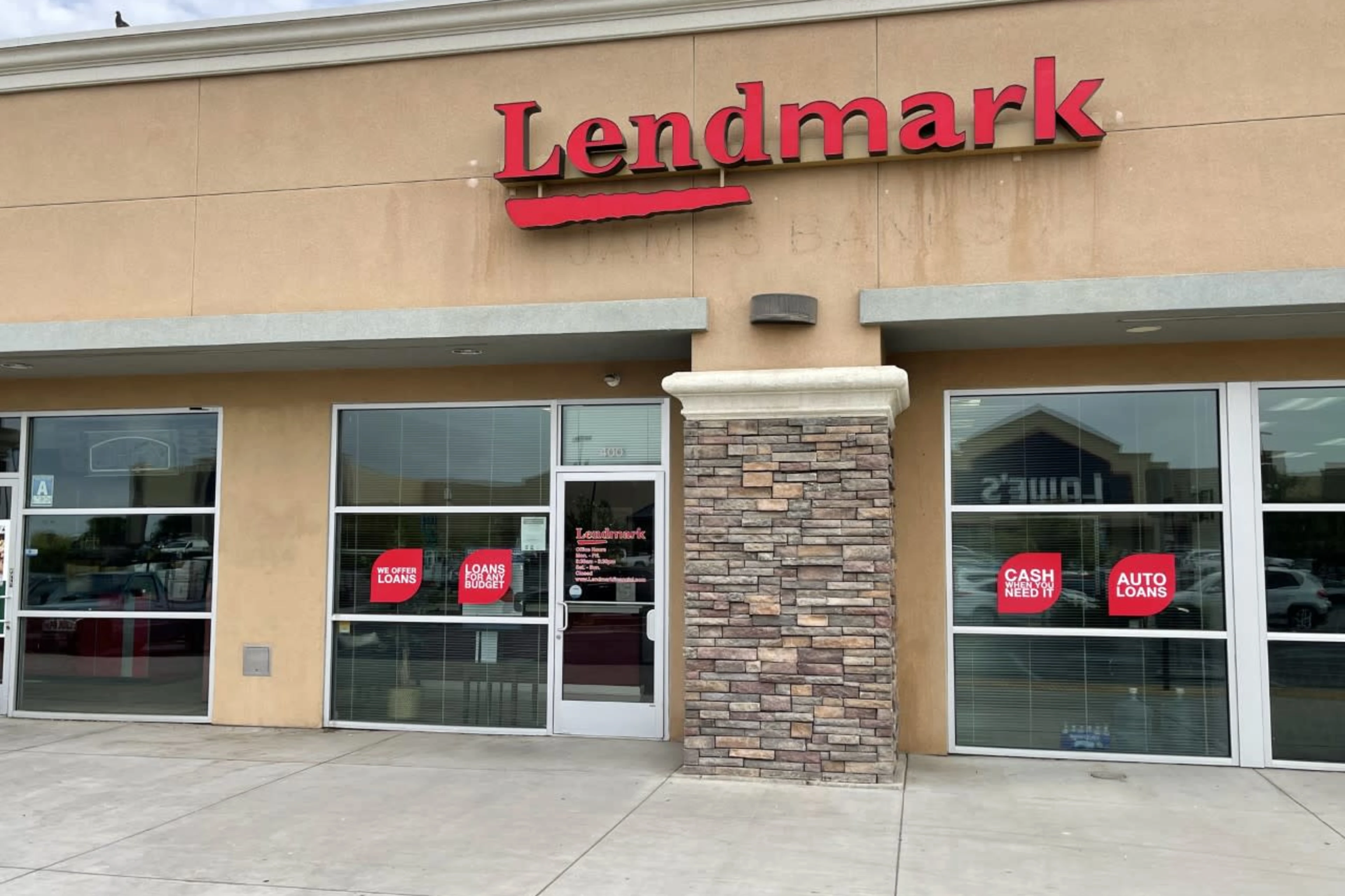Exterior view of the branch location.
