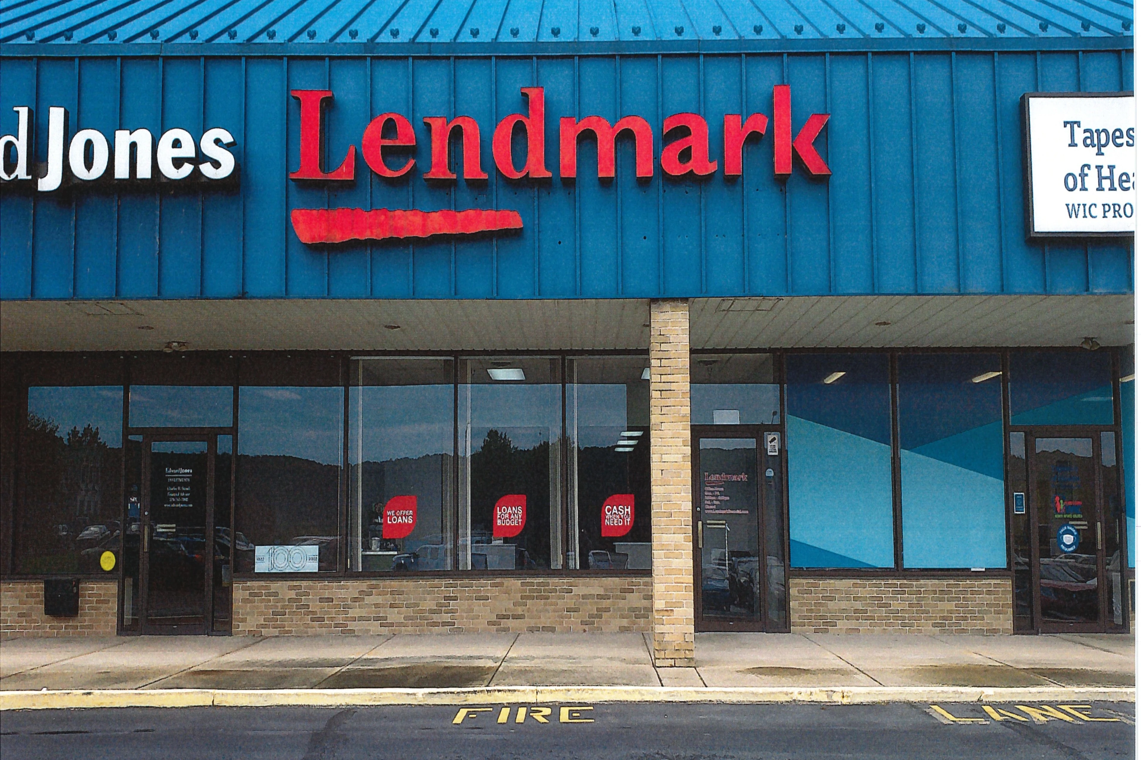 Exterior view of the branch location.