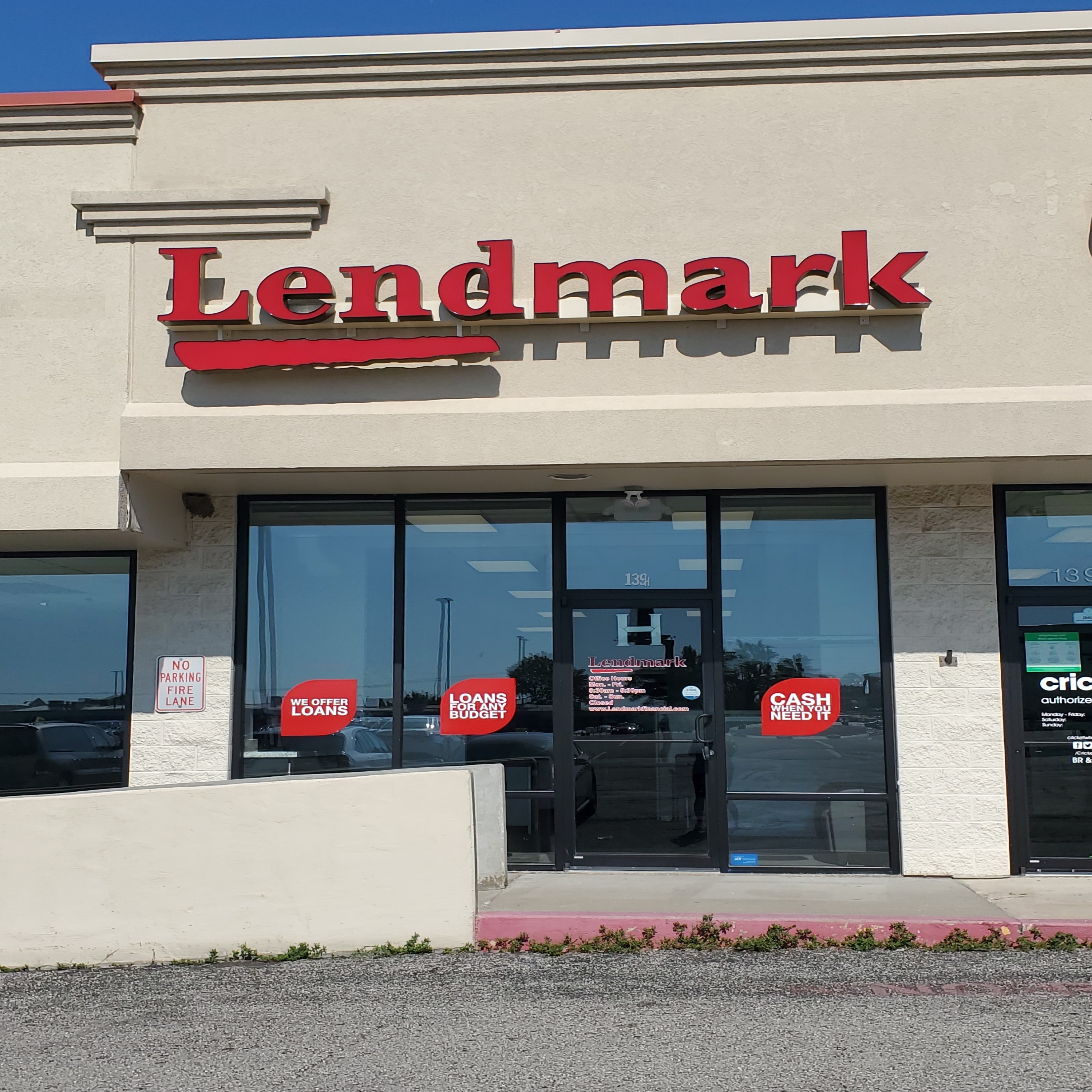 Exterior view of the branch location.