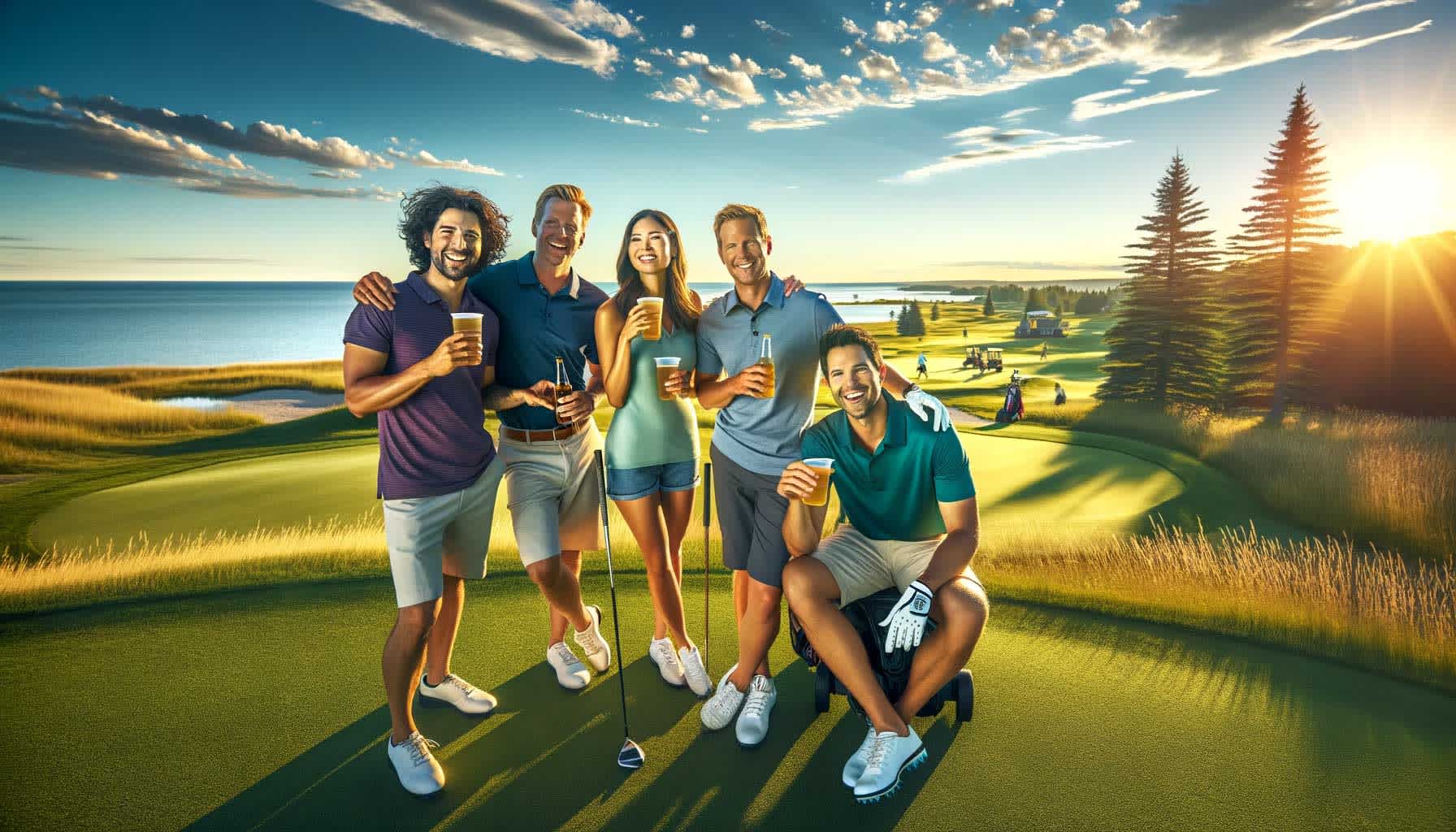 Golf Beverage App Project Card