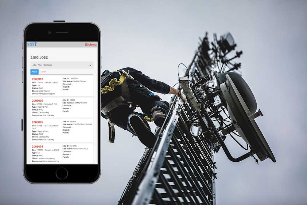 SGS Engineers Project Card