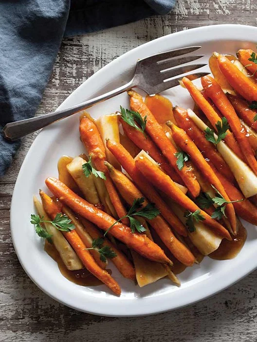 Sous Vide Root Vegetables Image