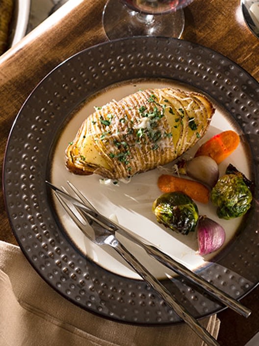 Hasselback Potatoes Image